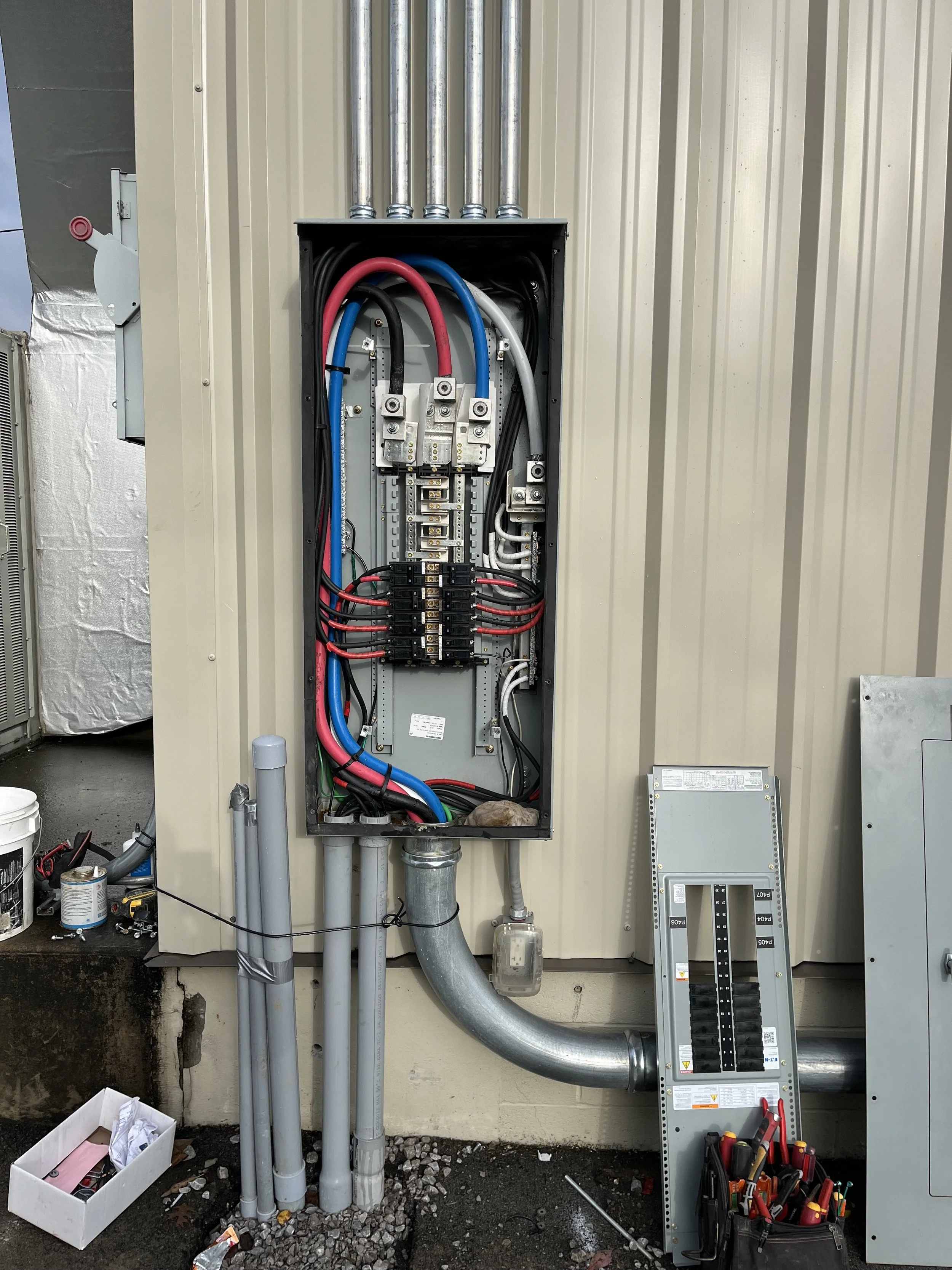 Powering a school annex building.