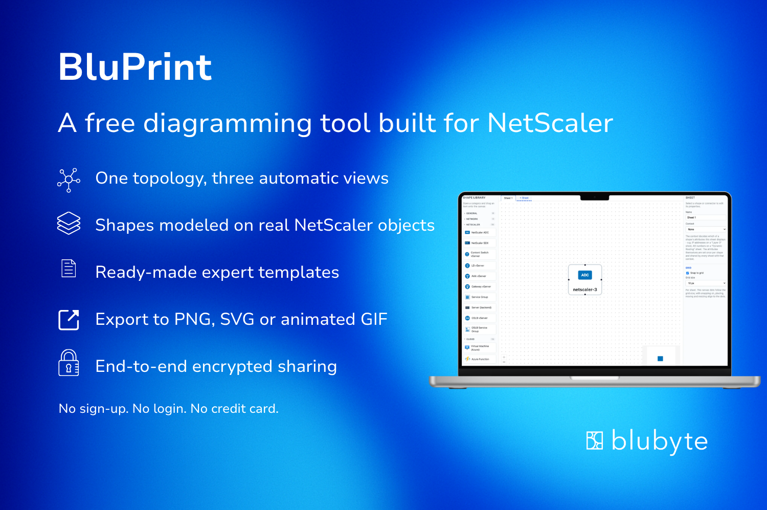 Why we built Bluprint, a free diagram tool for NetScaler