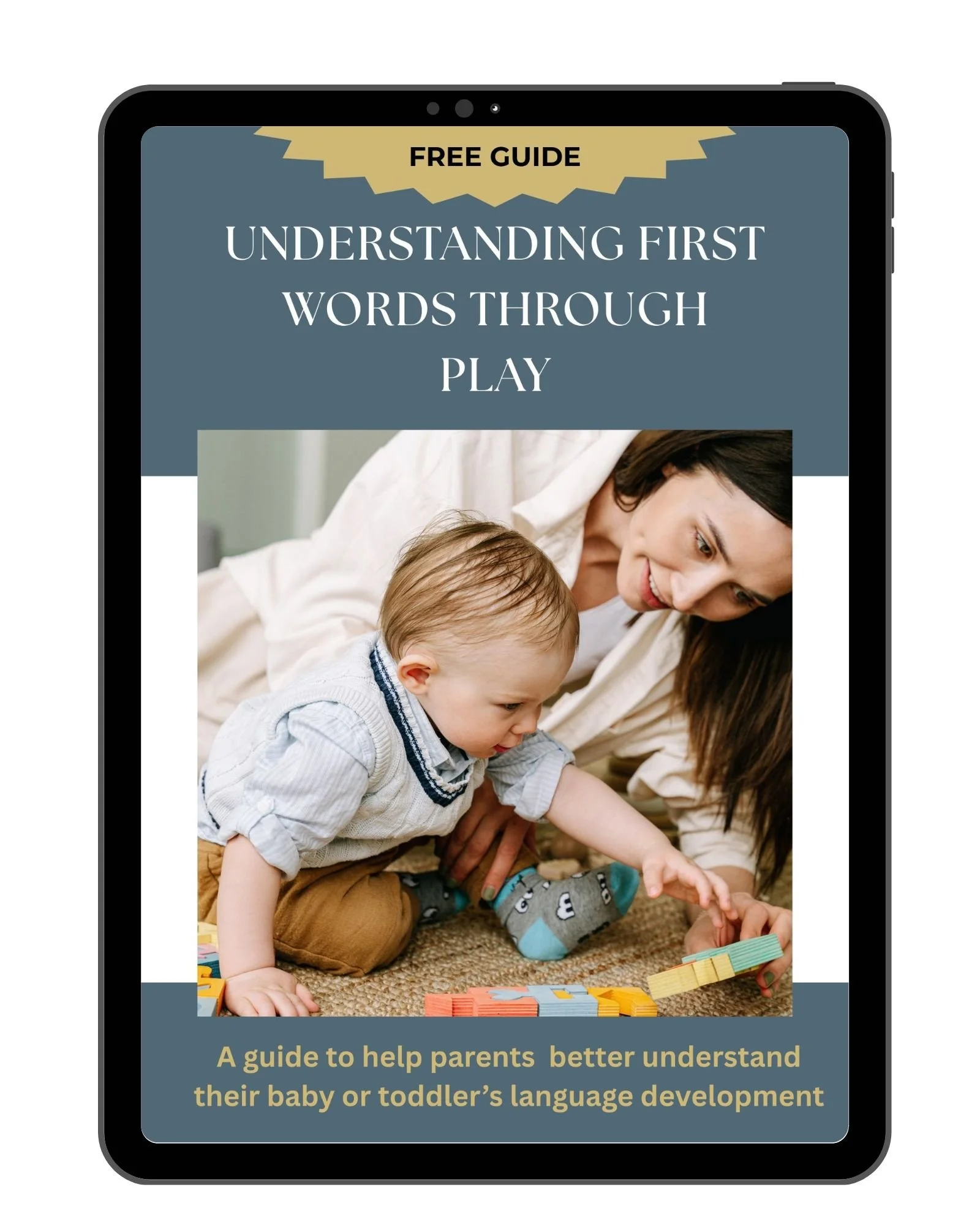 Understanding First Words Through Play