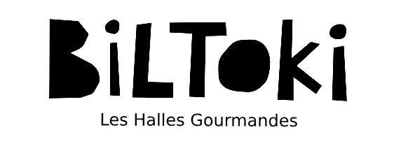 Logo Biltoki, Les Halles Gourmandes.