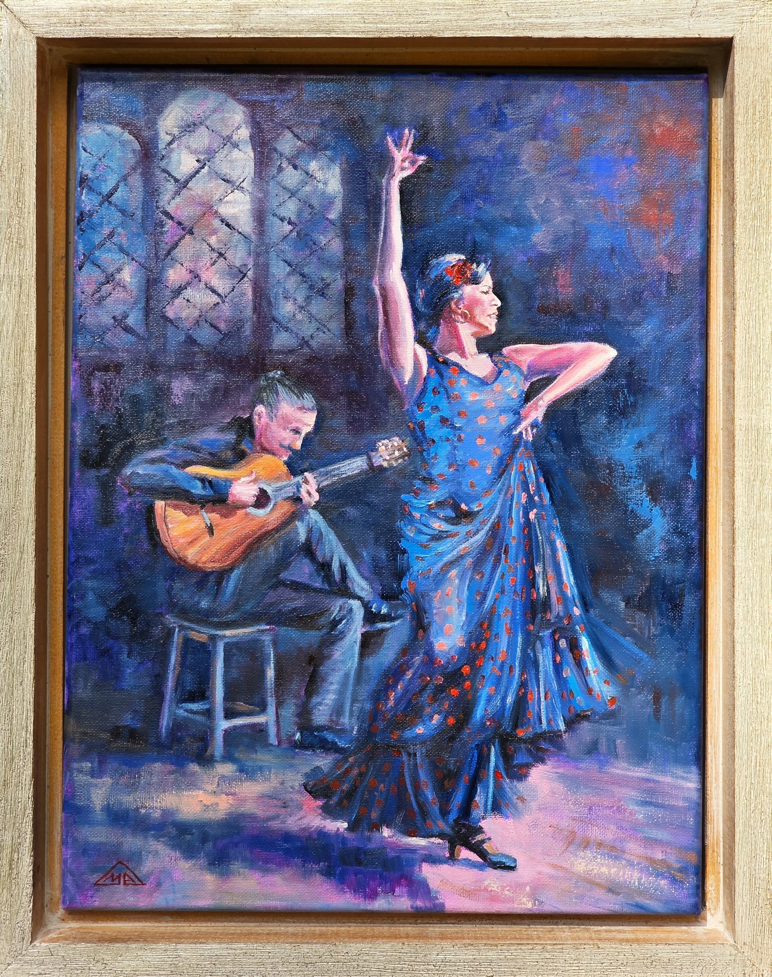 La Cueva De Lola 12"x16" Oil on stretched canvas