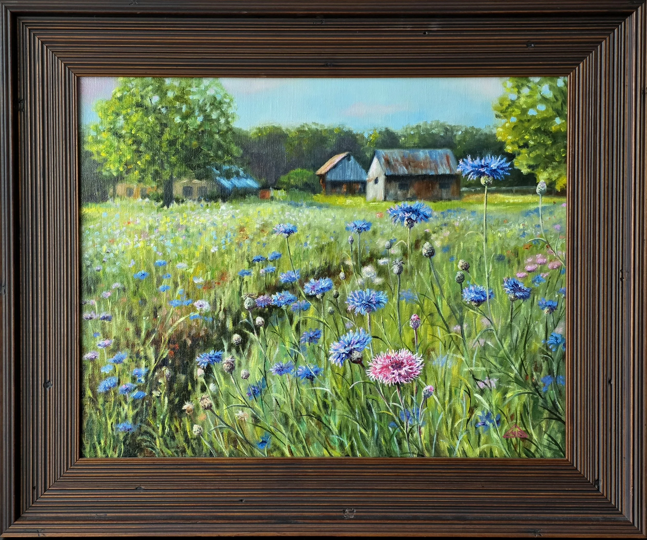 BeyondTheCornflowersFramed.jpg