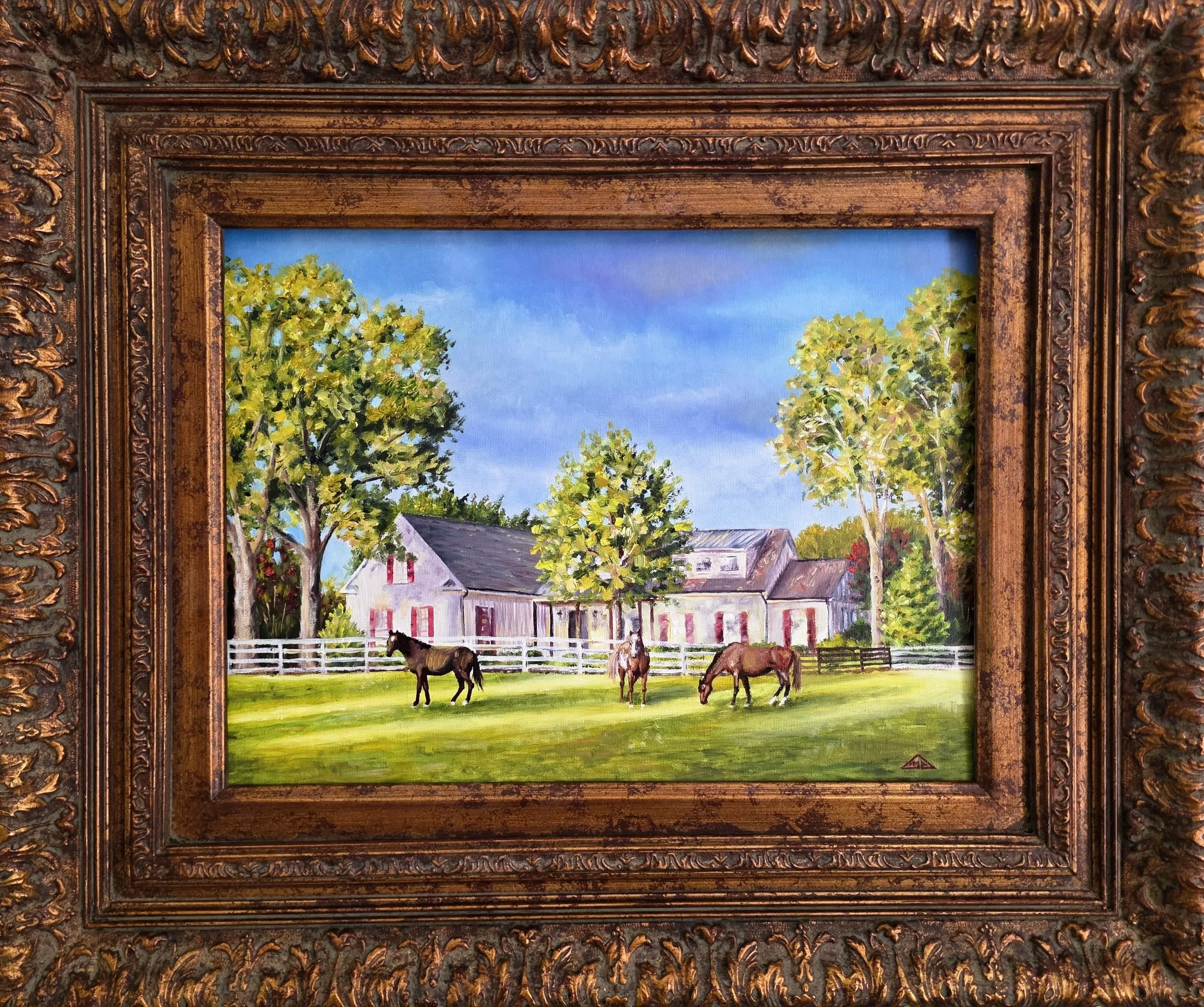 Essence Of Milton 12"x16" Oil on canvas panel