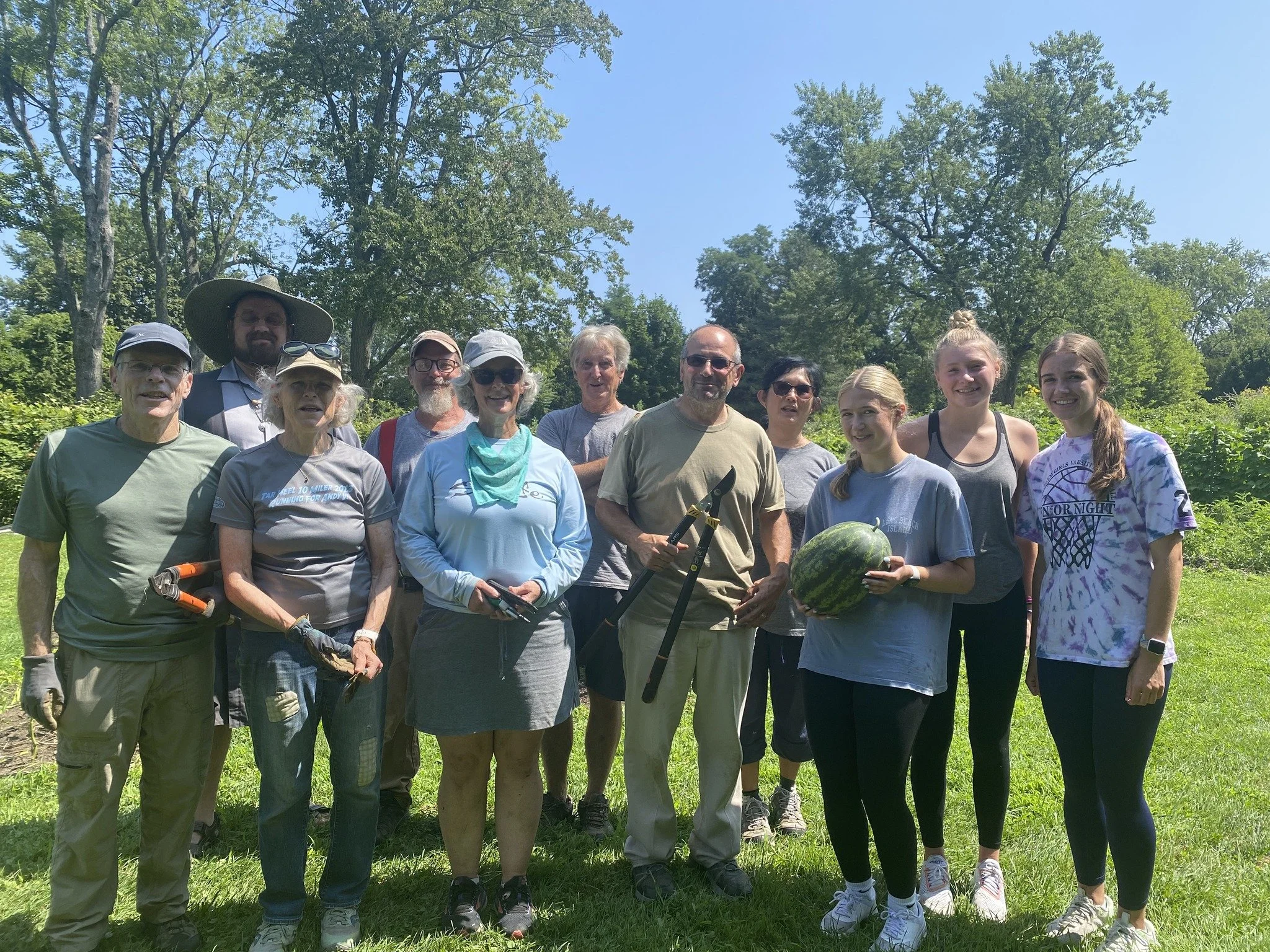 Growing Community: August 2025 Volunteer Days