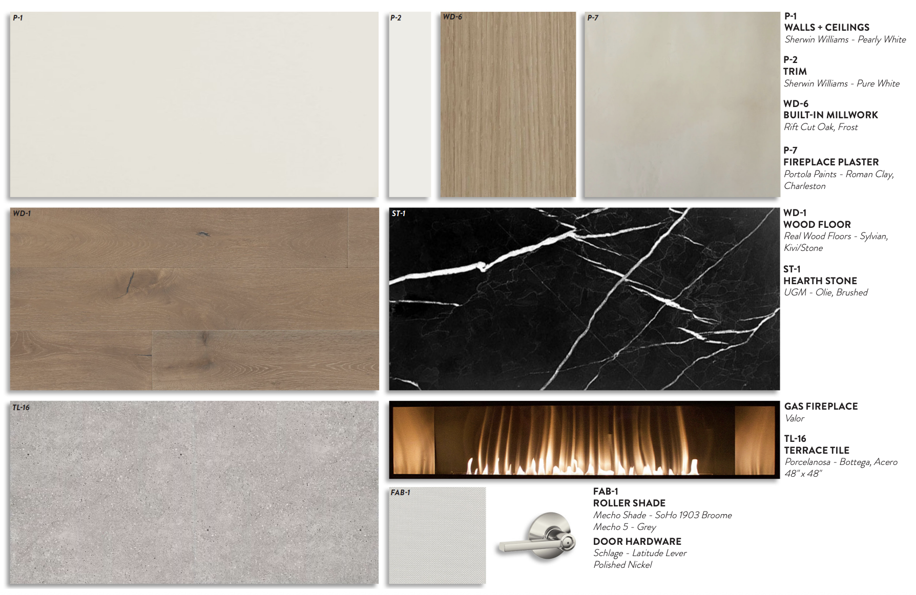 Material Palette | Unit Design