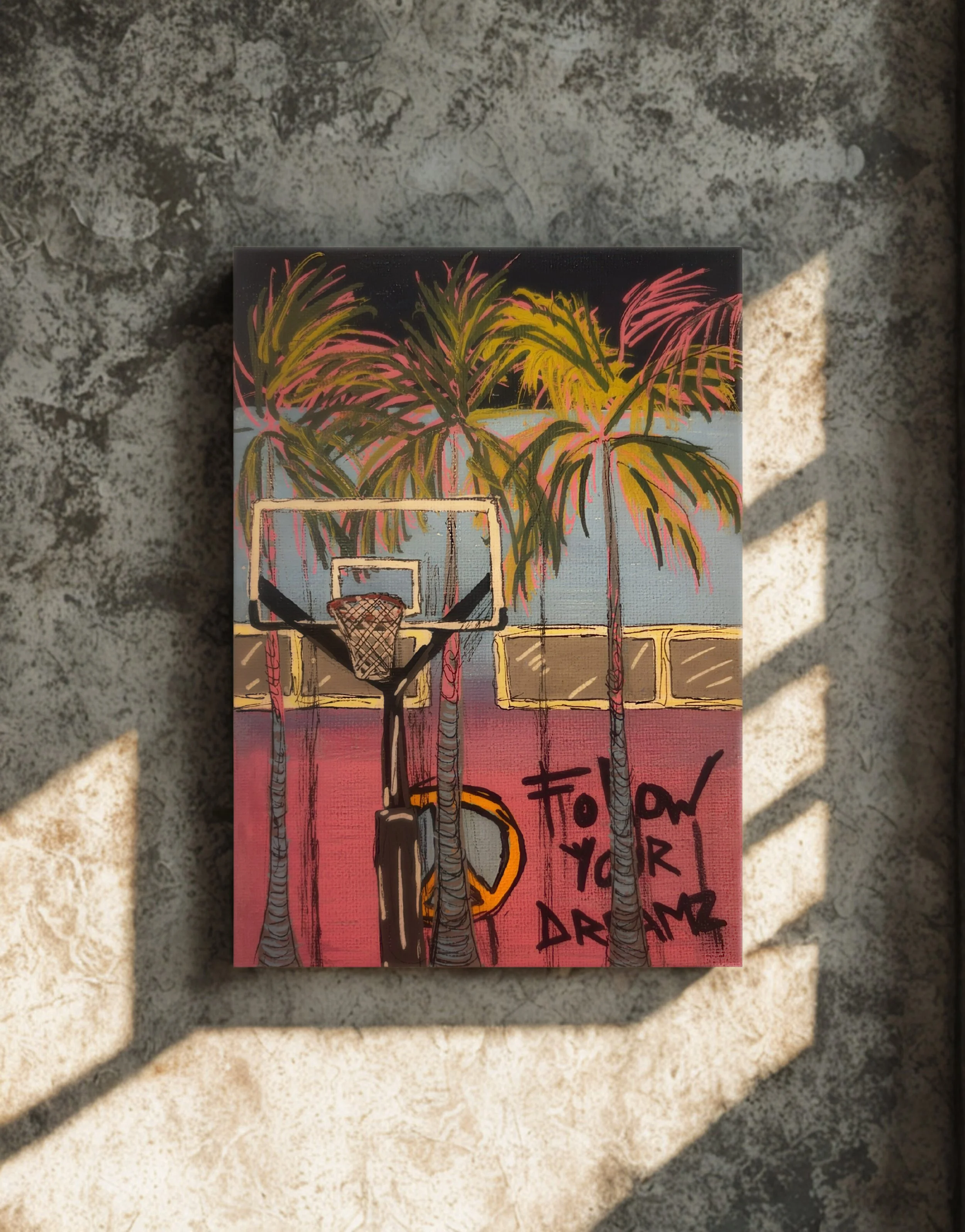 Pink Calabasas Hoop By Devin Tennyson 2025