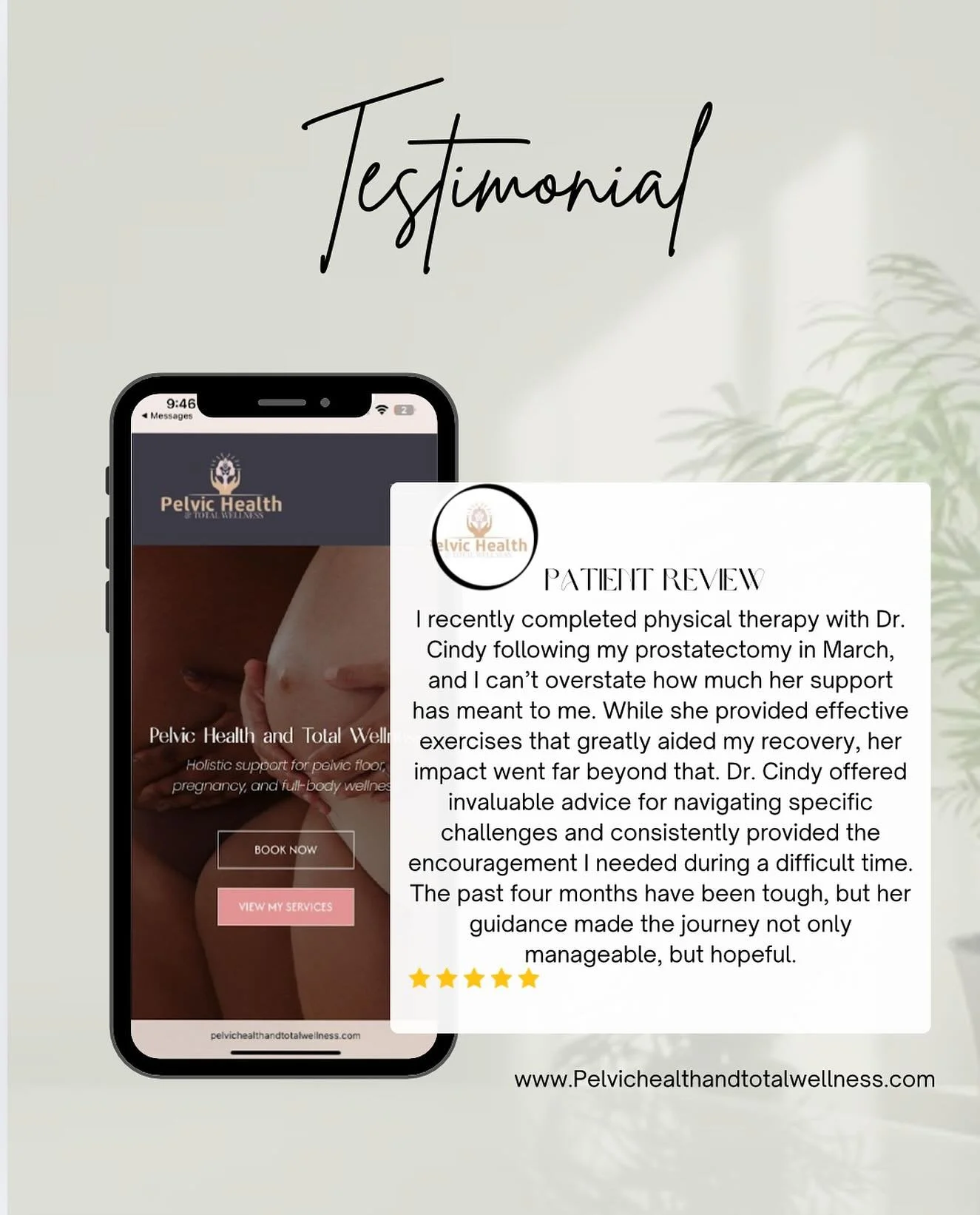 I can&rsquo;t stress this enough: 🔊Pelvic floor physical therapy is crucial after a prostatectomy.
Men have pelvic floors too&mdash;and just like women, they deserve proper recovery and support.⁠
⁠
This patient&rsquo;s journey is a powerful reminder