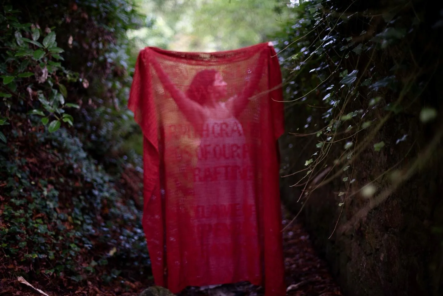 &ldquo;Kinship&rdquo; self-written poem crochet blanket, made using 100% cotton. This piece spanned nearly the entirety of my Kinship project&hellip; taking 100 hours to hand crochet. 

Absolutely obsessed with this photo. I loovvee love love that it