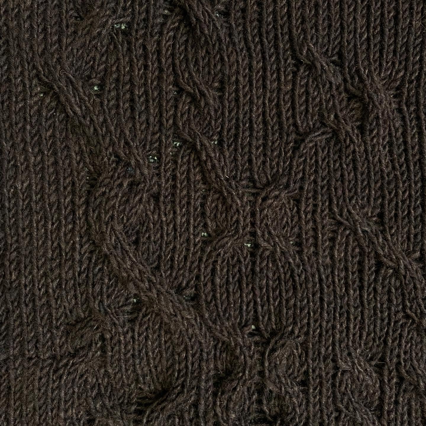 What is Organic Cabling, you ask?

Organic cabling is a knitting technique I developed last year. Using classic aran stitches and a rough guide of the overall composition, each cable is crossed at the choice of the knitter during the making. The resu