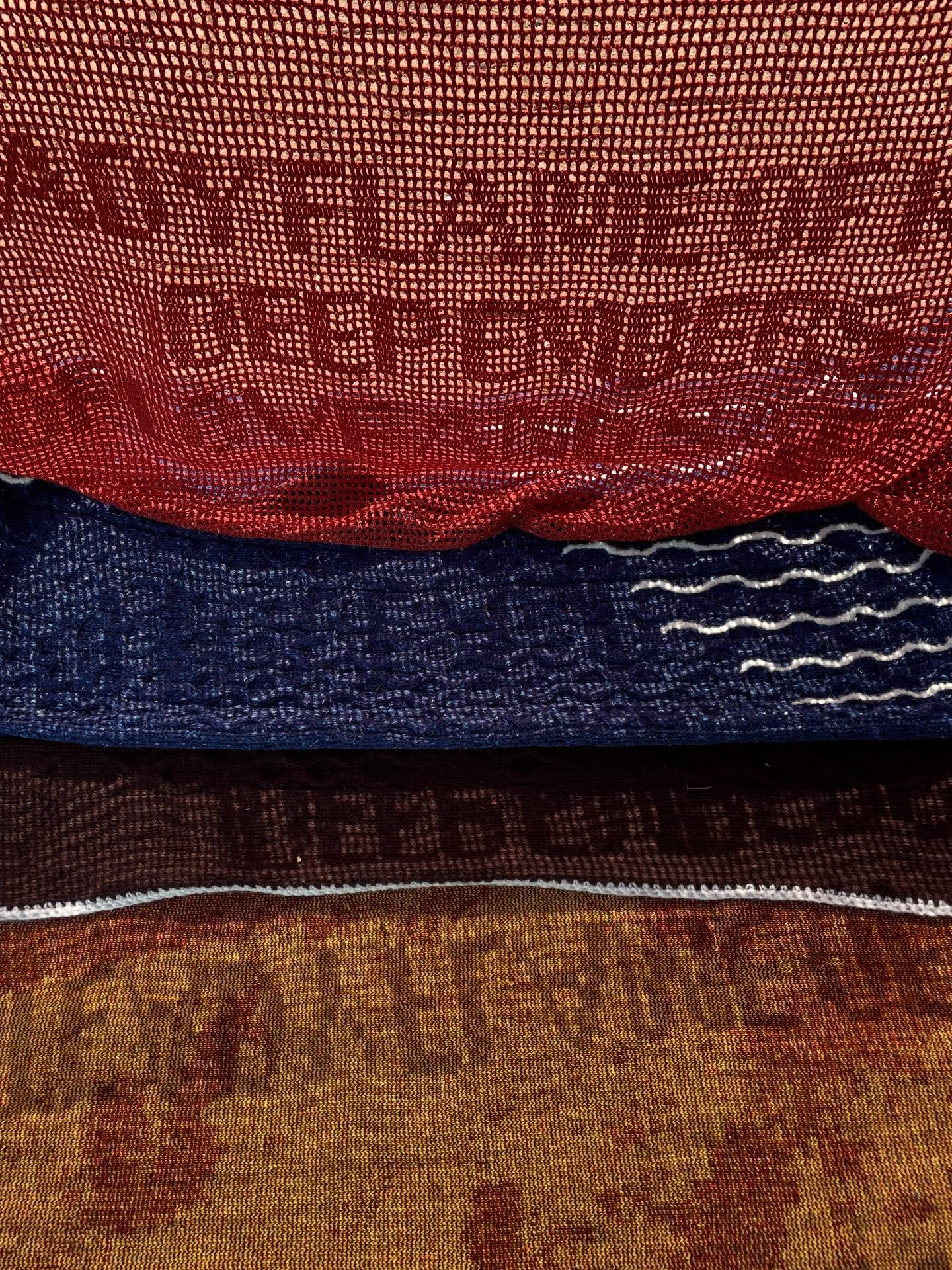 Keeping a strong creative narrative is important in my textiles. The concept of a project is always kept at the forefront of its creation. 

Handwriting, poetry and imagery are the techniques I use to most clearly portray the narrative of a piece. Th