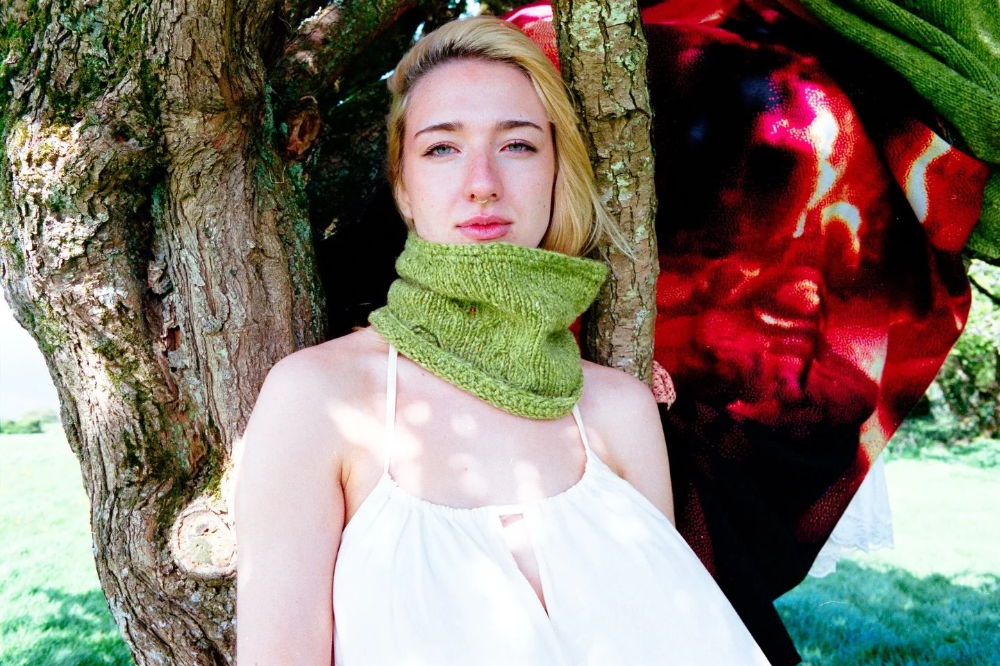 BEALTAINE SCARVES &amp; SHAWL 

Today, 1st of May, is the Celtic Irish festival of Bealtaine. One of the four markers in the Celtic calendar, it marks the beginning of the summer. 

An integral part of the Bealtaine celebration is the fire festival o