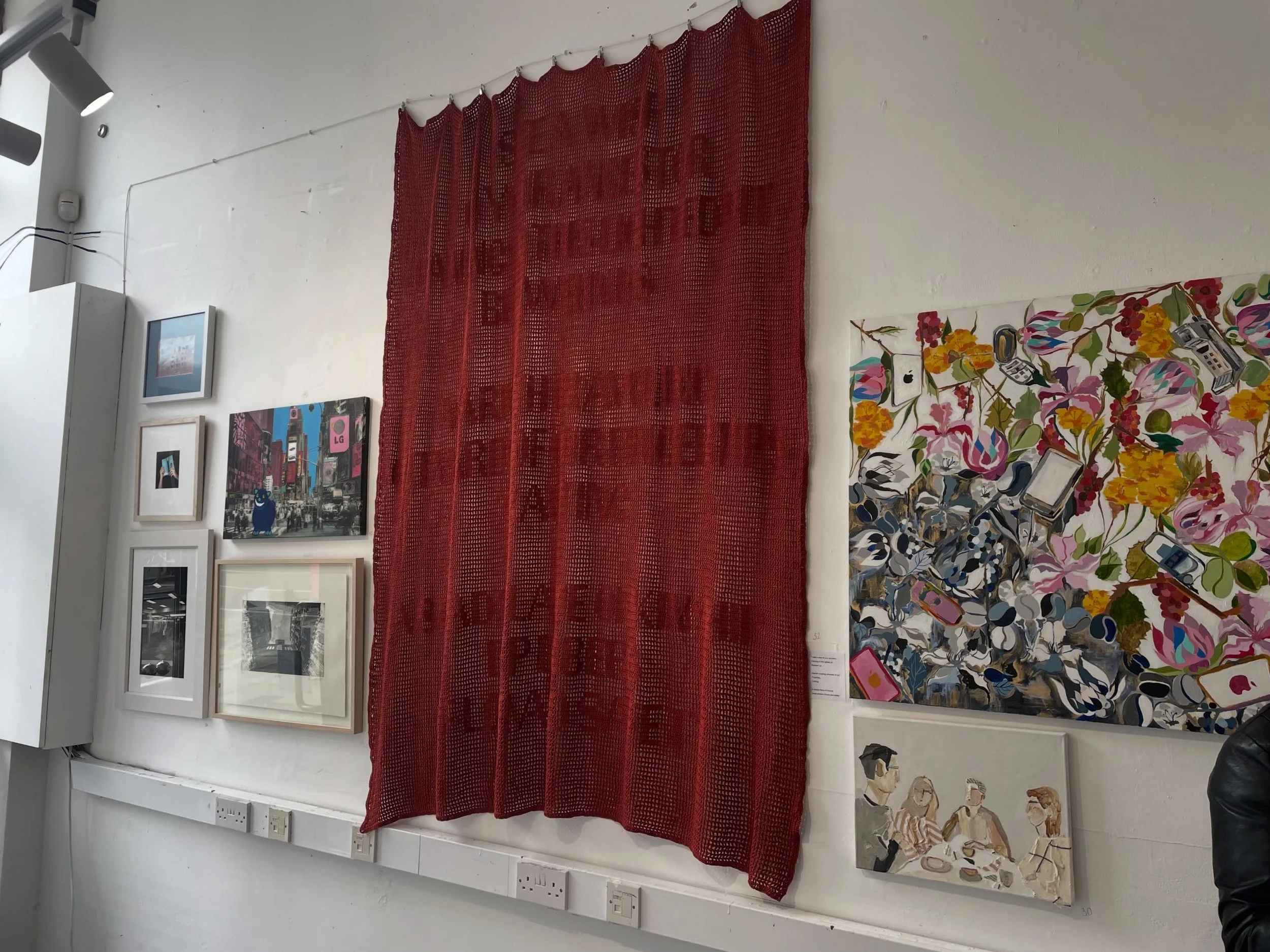 The Ranelagh Arts Festival exhibition is running until the 17th May. Free entry. Great variety in media on the walls and loads of other events happening during the week as part of the festival! Get on down @ranelagharts 

Some pics of my piece, &ldqu