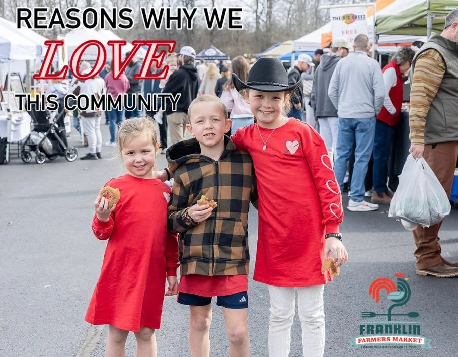 💗🧑&zwj;🌾❤️ Recap of some of the reason we LOVE this community!! We want to thank you for starting your morning at the market!! ☀️ We always wanted to thank @noellelaraemusic for her beautiful talent 🎻 and @sammyjudewilson 🎤, Kaitlyn for face pai