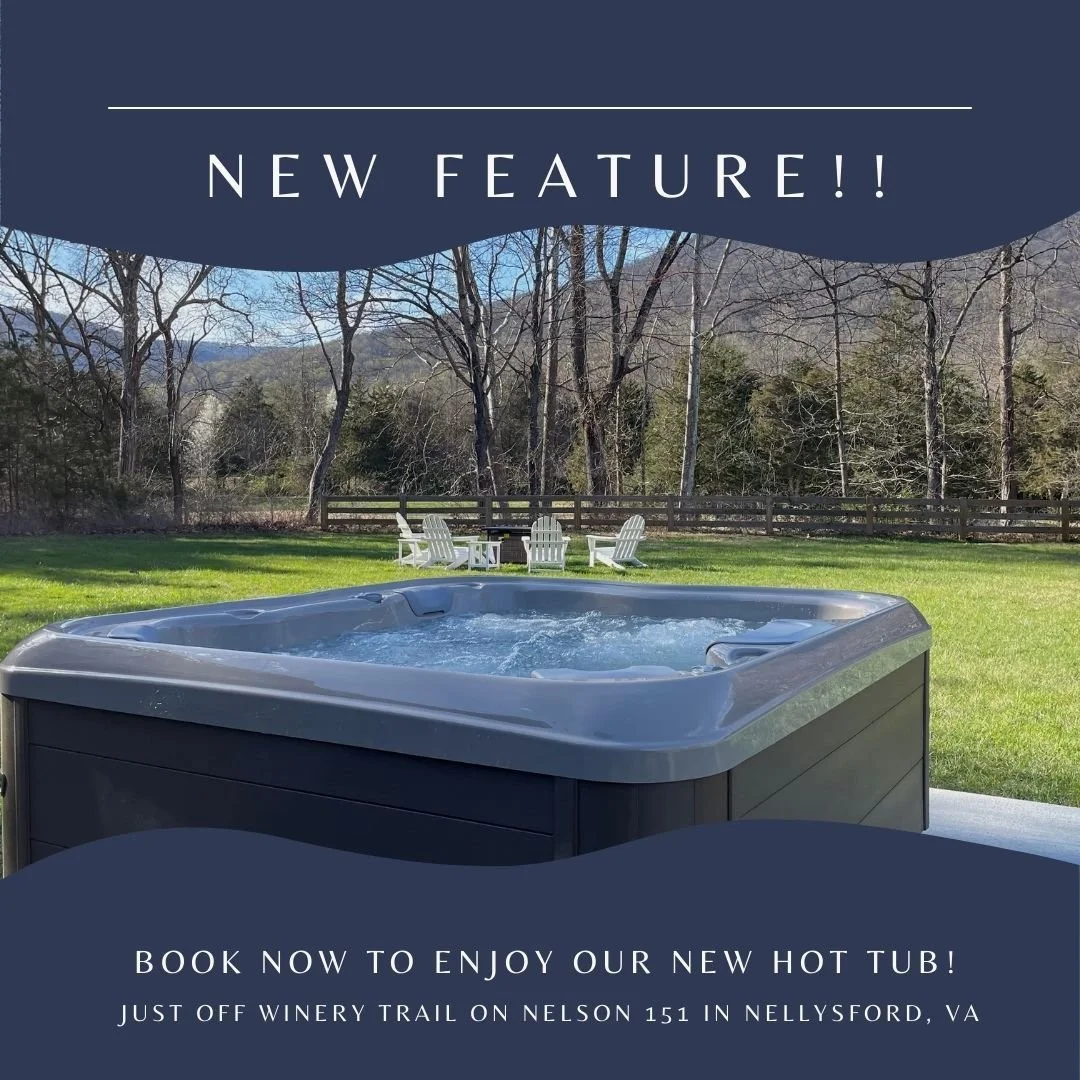 So excited to get our new hot tub installed this week!

Book your stay now at https://www.airbnb.com/h/the-myrtle-at-wintergreen

Other features include&hellip;
** 4 bedrooms with 5 beds, 2.5 baths
** Stylish and modern design in quiet environment
**