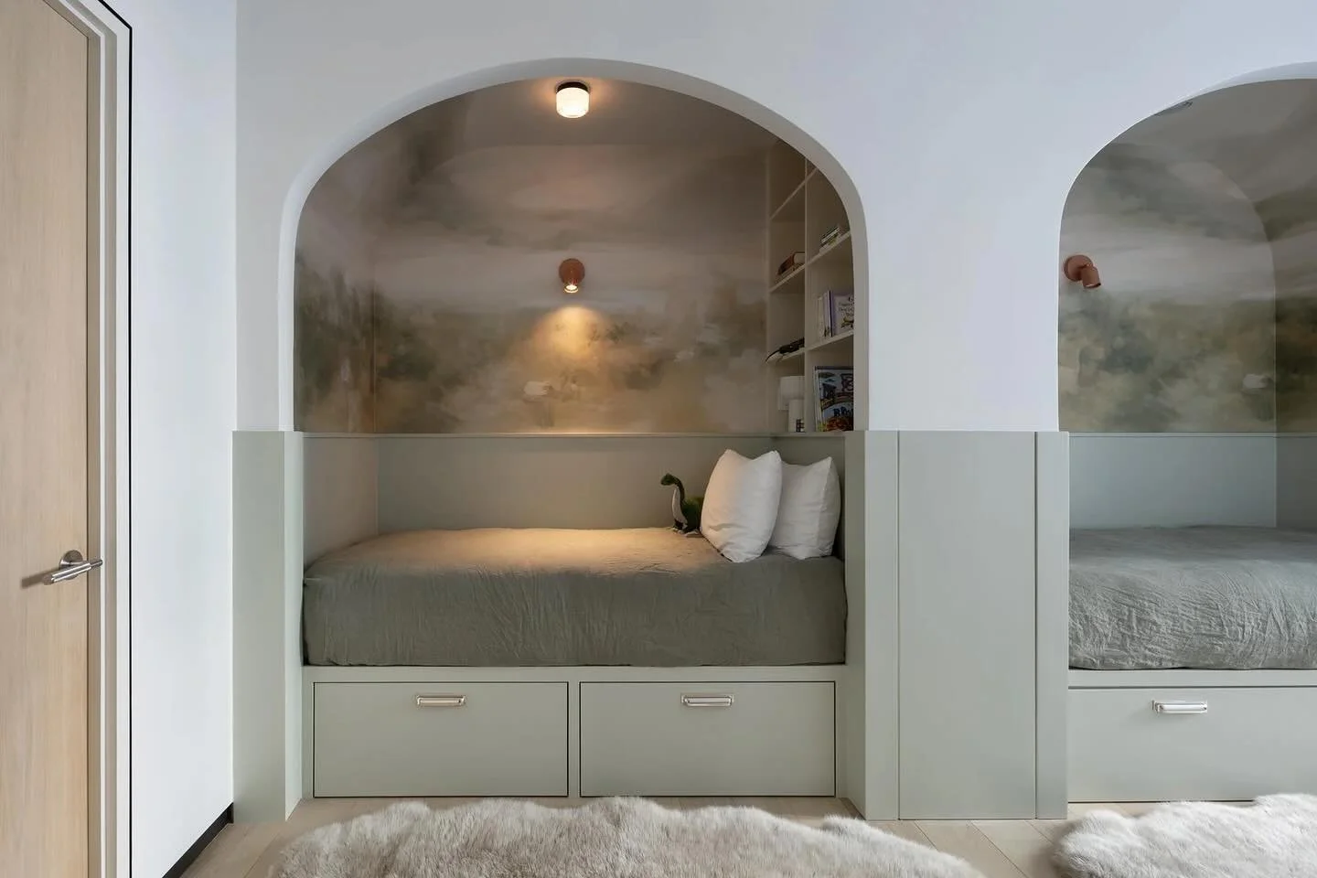 One of my favorite moments at the Dumbo Combo project in the kids&rsquo; bedroom.  Photo @devonbanksphoto