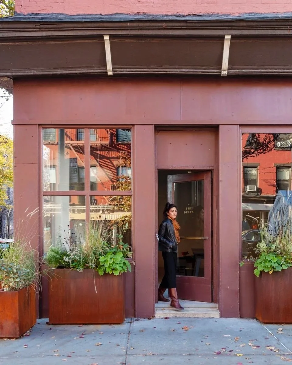 Today is a look back on Solk Architecture&rsquo;s first project, which was a collaboration with one of my very favorite people @yuliyaxsml.  We renovated a former cafe to create a warm and peaceful place for coworking and events.  The facade is landm