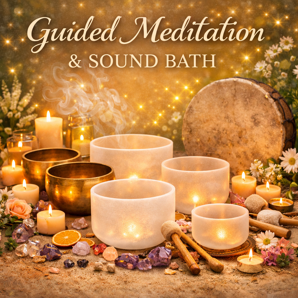 Guided Meditation and Sound Bath