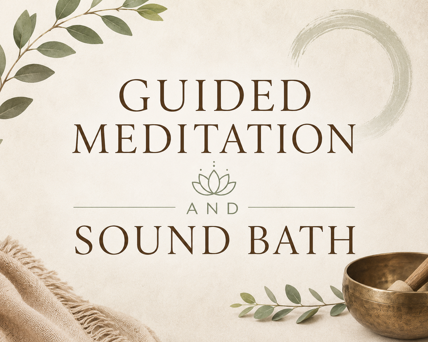Guided Meditation and Sound Bath: A Shamanic Journey
