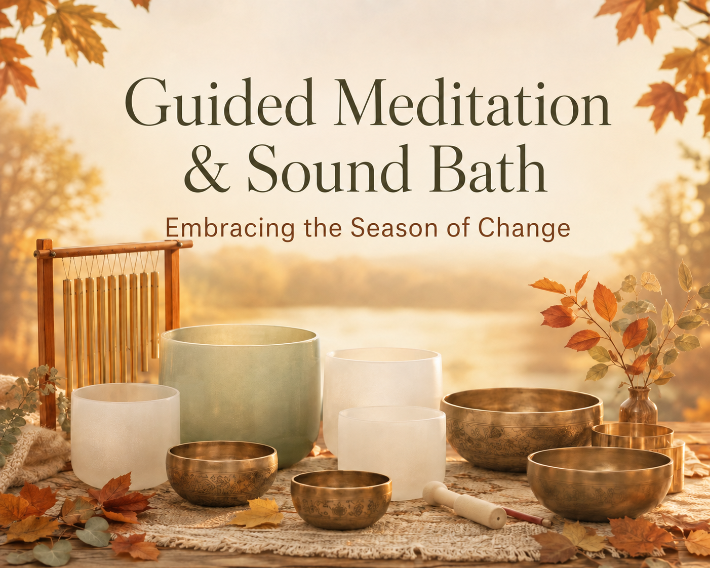 Guided Meditation and Sound Bath