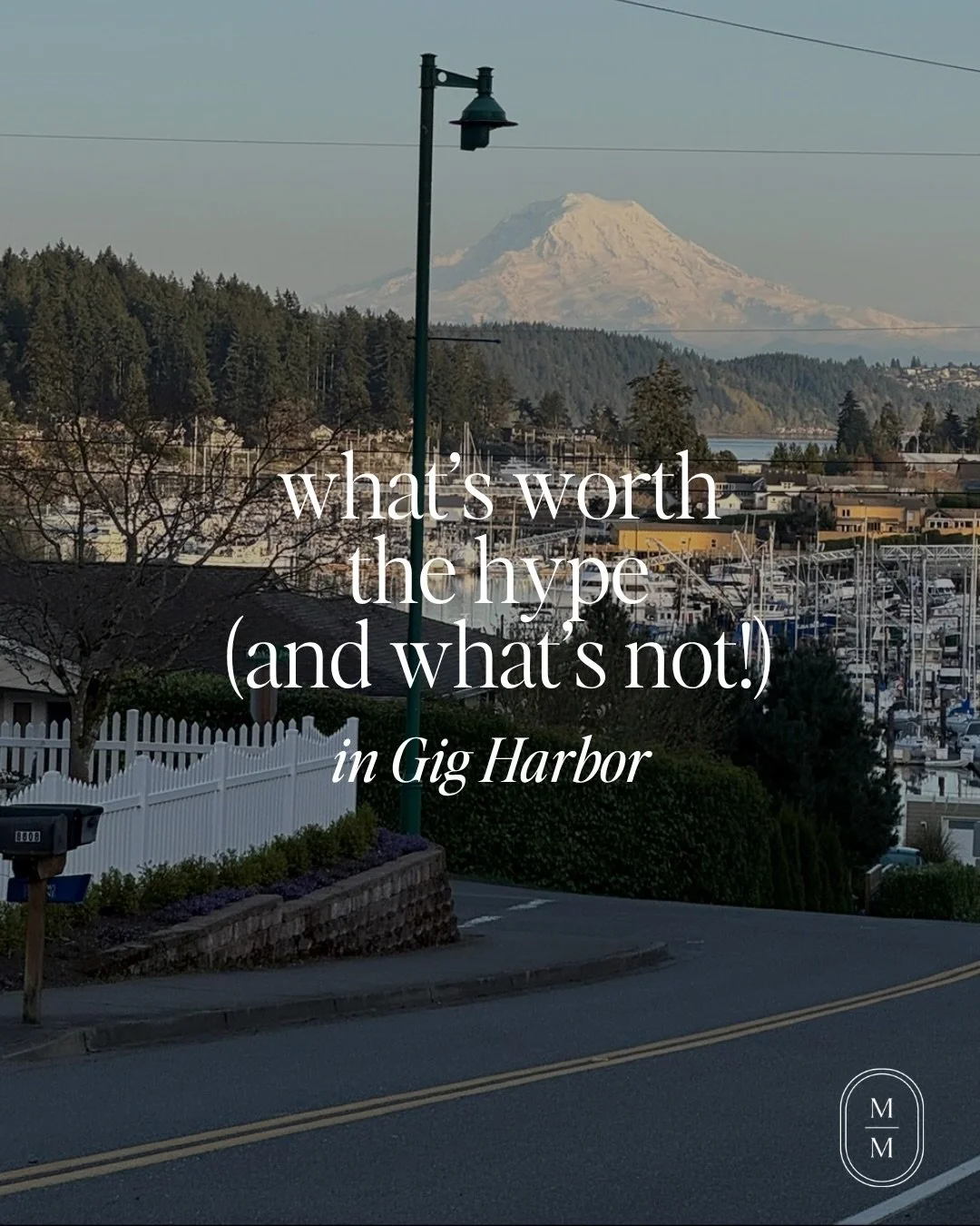 A few Gig Harbor takes nobody asked for 😅

Worth the hype: &bull; @7seasbrewing as a family hang &bull; @devotedkisscafe consistency &bull; The downtown views (every single time) &bull; @tacomarainiers games in the summer

Overhyped: &bull; Tides fo