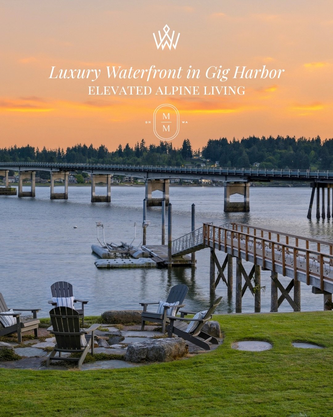More than a waterfront home, this is a place designed around the way people truly want to live - days spent on the dock, evenings by the water, and room for every memory in between.✨

Where sunset gatherings unfold around the fire pit, salty air drif