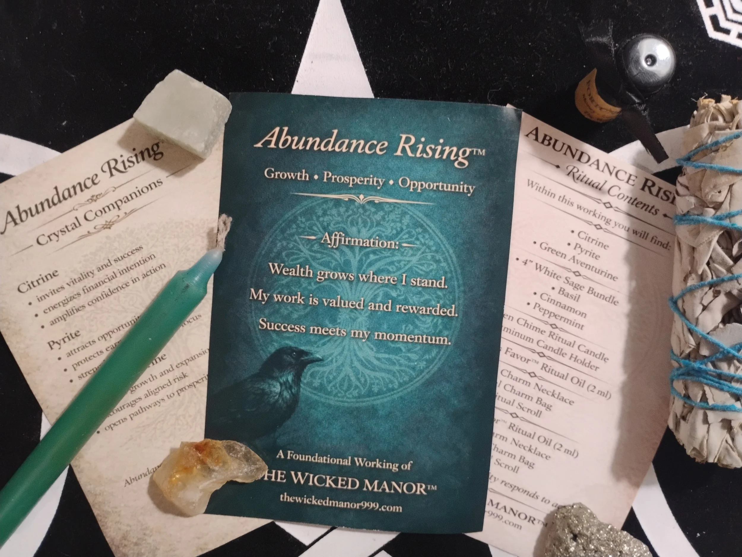 Abundance Rising- Prosperity Ritual Box