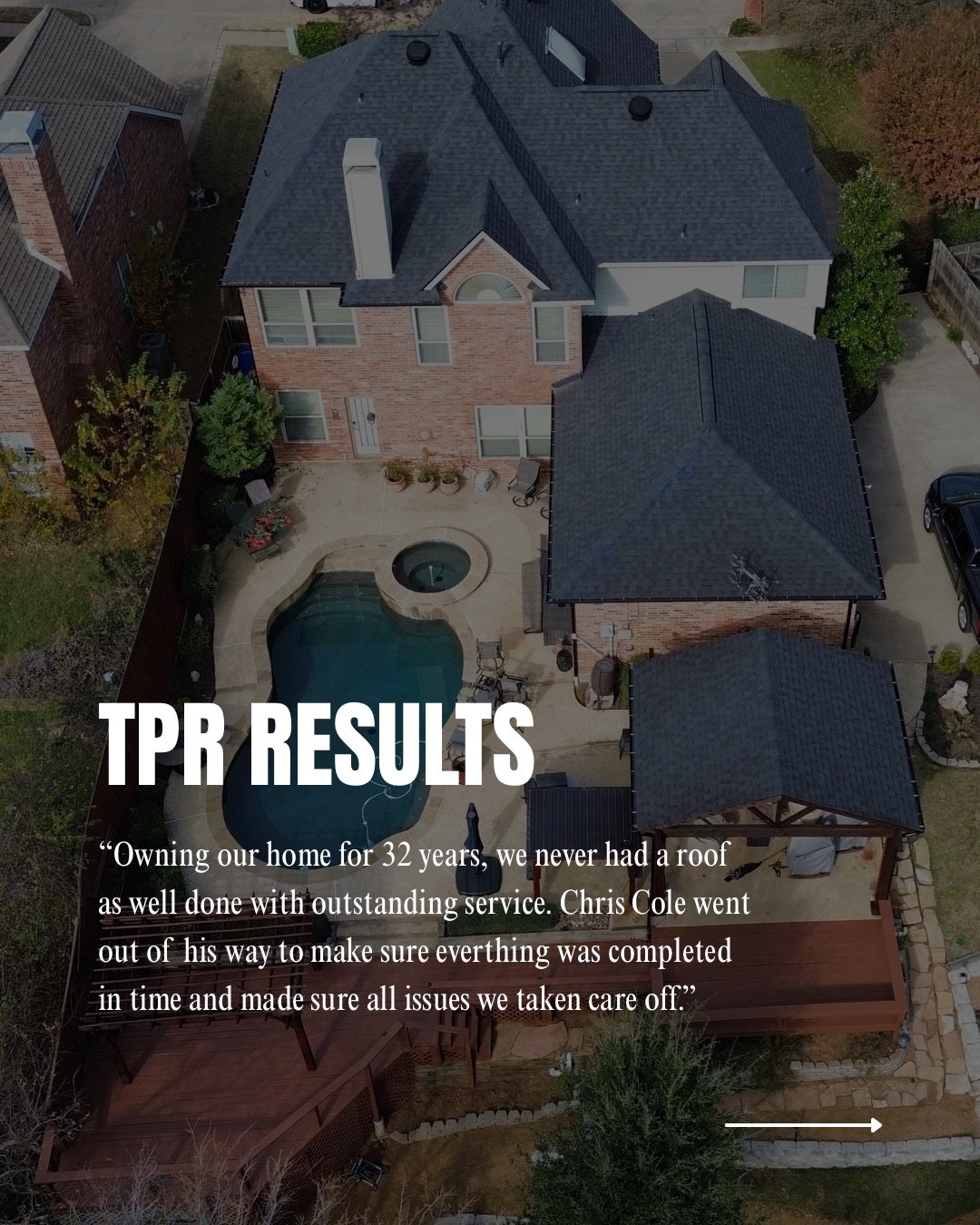 Results matter at Texas Premier Roofing. We care about you and your home. 

Looking for a free inspection? Call us today! 

📲 888.858.9010