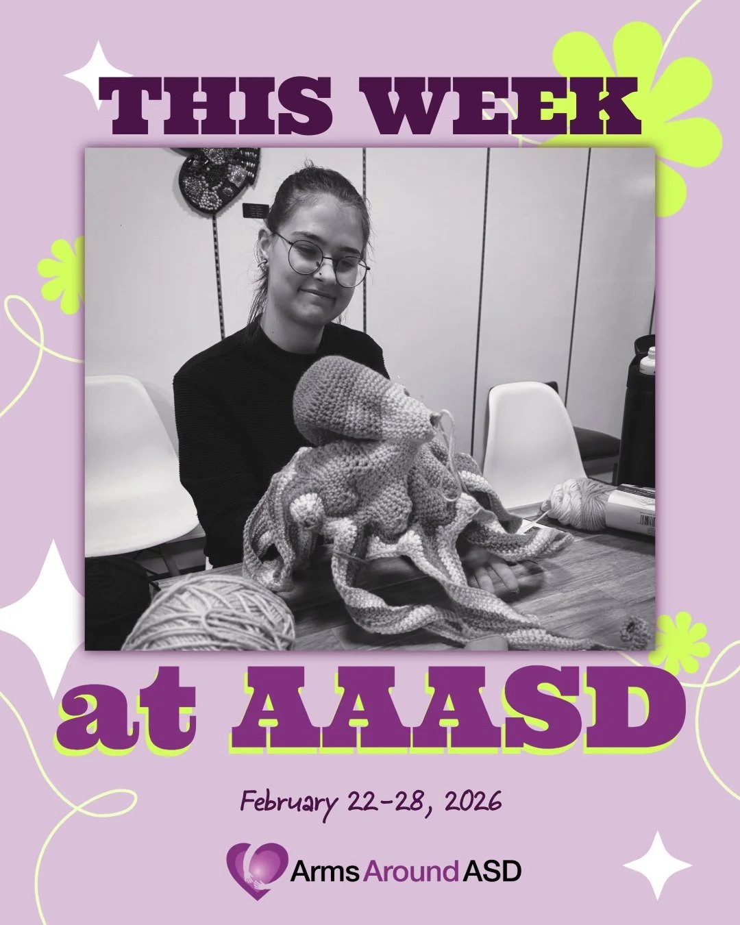 Check out what's on the calendar at Arms this week! RSVP for classes on our website, or call/message to book appointments. Any closures due to weather will be posted as details emerge. Let's get through these last dregs of winter with warmth and comm