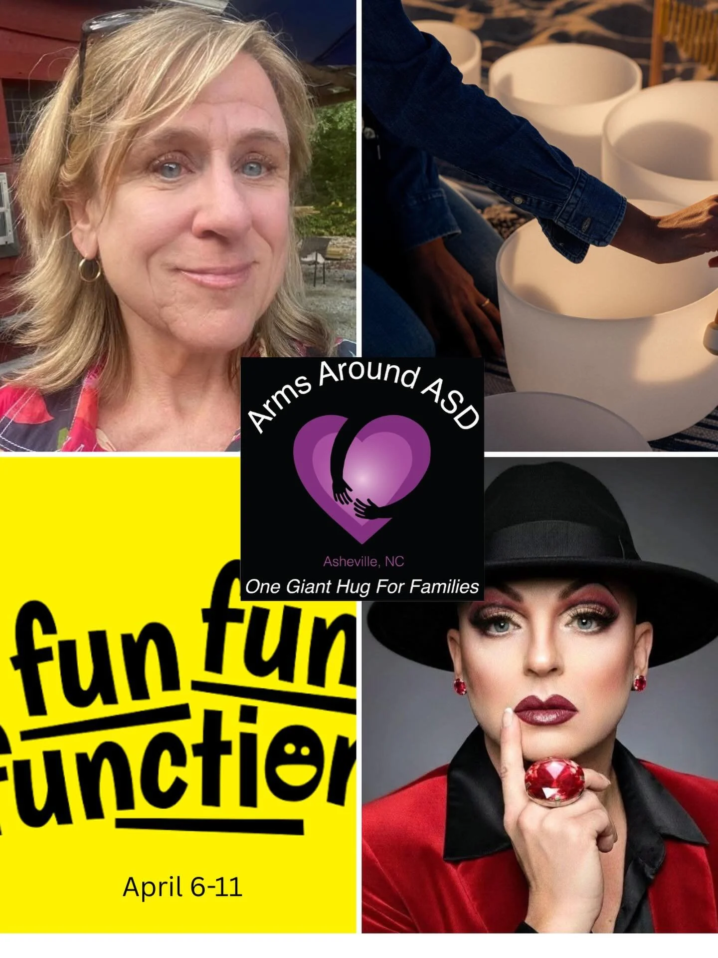 What a week we have for all y&rsquo;all at Arms Around ASD - three brand new offerings and the Arms Around ASD Open House. 

Here&rsquo;s everything that&rsquo;s going on from Monday, April 6 through Saturday, April 11 - 

MONDAY 4/6
*************NEW