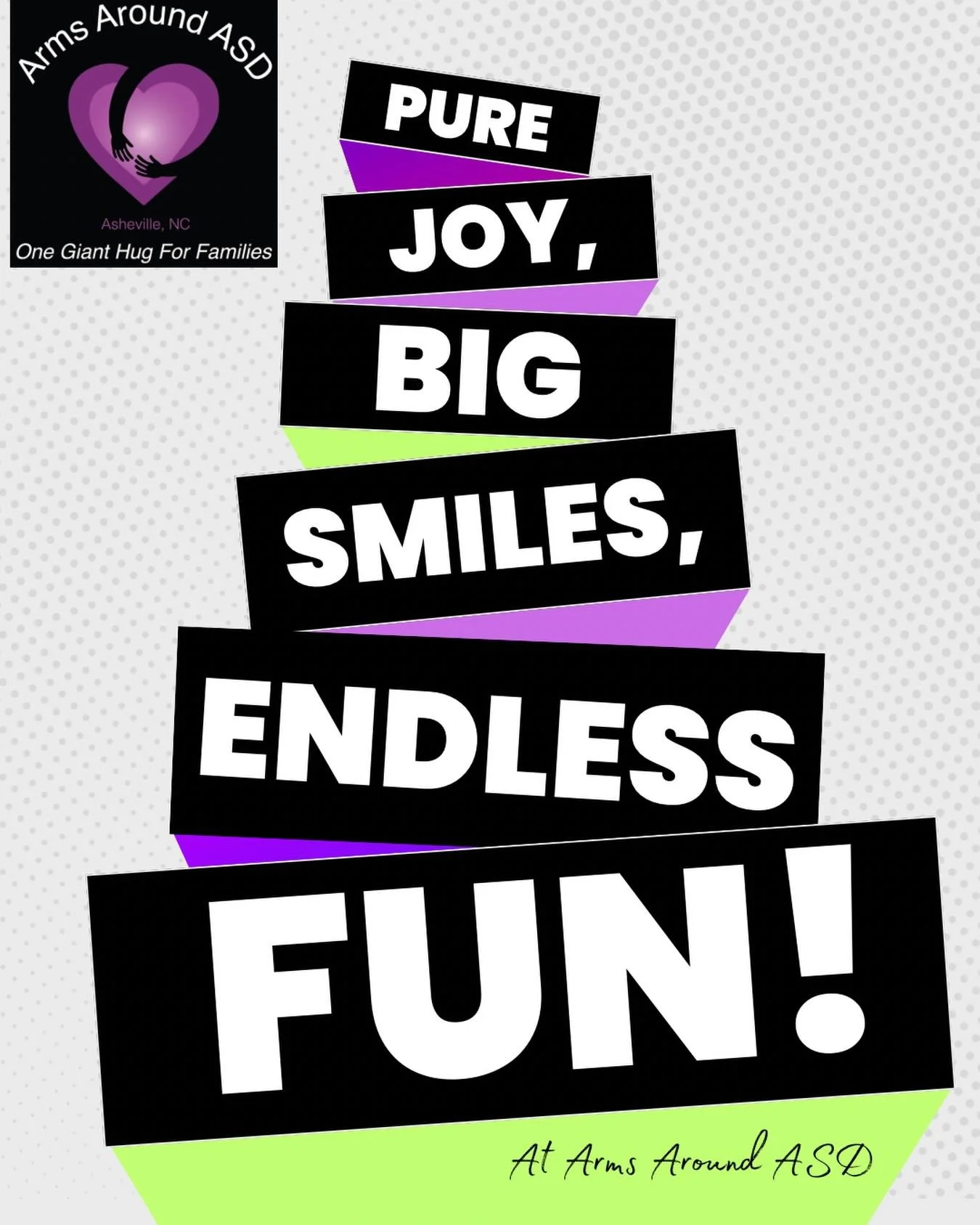 Every day is a party when you get to hang out with your friends 💜 Lots of fun things to do plus loads of self-care opportunities. Here&rsquo;s what&rsquo;s happening this week at @Arms Around ASD

MONDAY 4/13
11:00, 11:30, 12:00, 12:30 Health Coachi