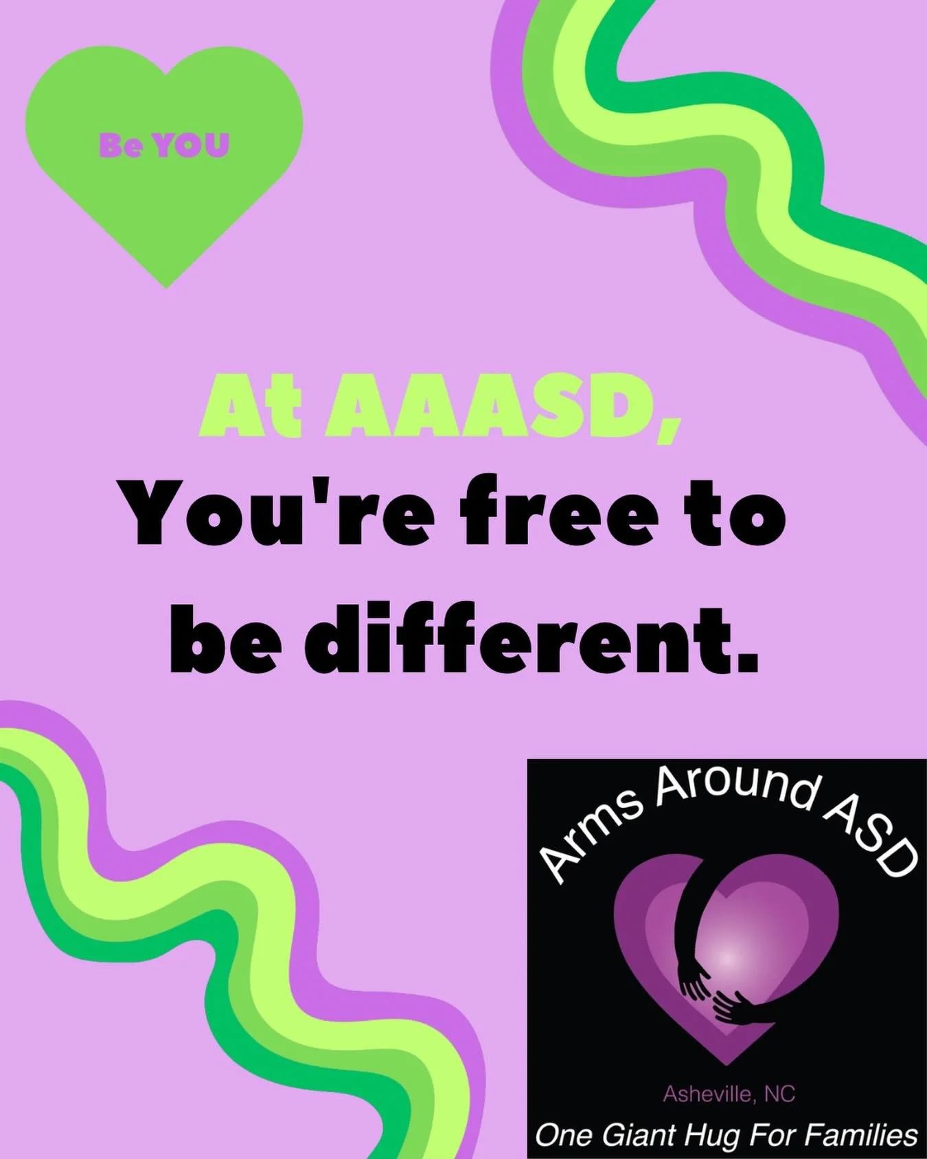 Community, fun, creativity, self-care - all at Arms Around ASD this week. It feels so good to be in a place where you can be 100% yourself 💜

Here&rsquo;s everything that&rsquo;s going on from Monday, April 20 through Saturday, April 25 - 

MONDAY 4