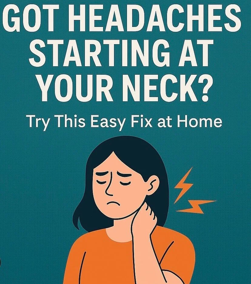 Say goodbye to those stubborn pesky headaches!

Do your headaches seem to start at the base of your neck? Is pain triggered by neck movement or pressure? You might be dealing with a cervicogenic headache. These are often caused by tight muscles at th