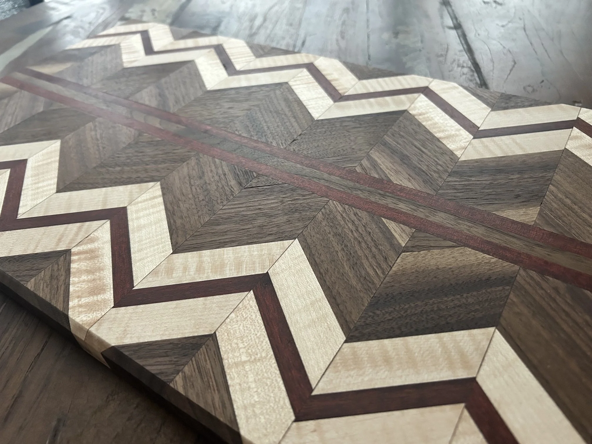 Chevron Cutting Board
