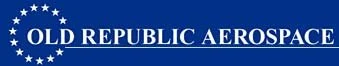 Old Republic Aerospace logo on a dark blue background with white text and stars.