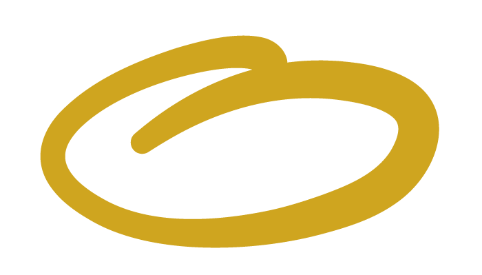 Gold-colored circular object with a small protruding handle or loop, resembling a ring or bracelet.