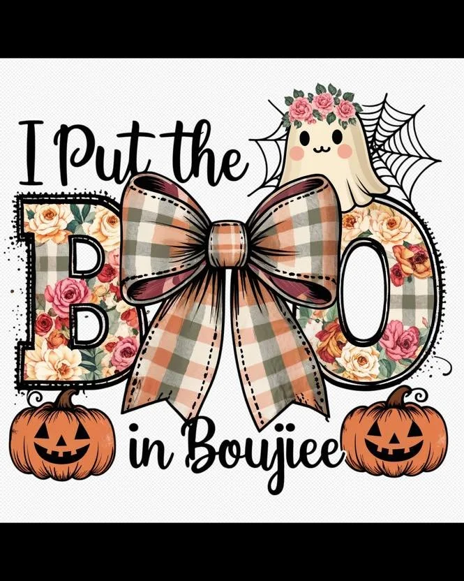 This “I Put the Boo in Boujee” tee is the fall Halloween mood you didn’t know you needed… until now. 🎃💖
And guess what? It’s LIVE on the website right now — ready to ship straight to your door. 🍂📦
🛍 Tap the