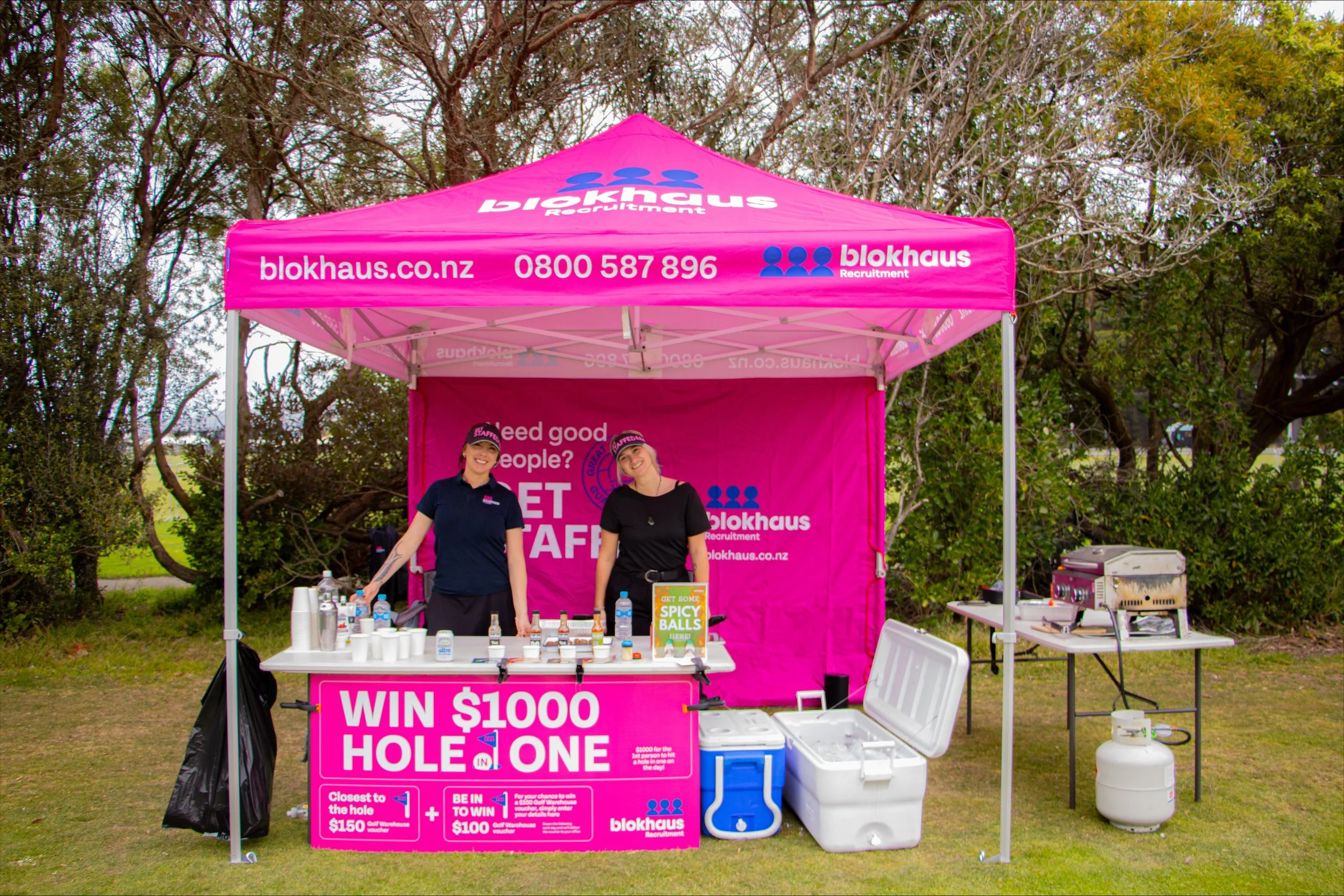 Bringing the pink to the green- supporting local with a bit of spice