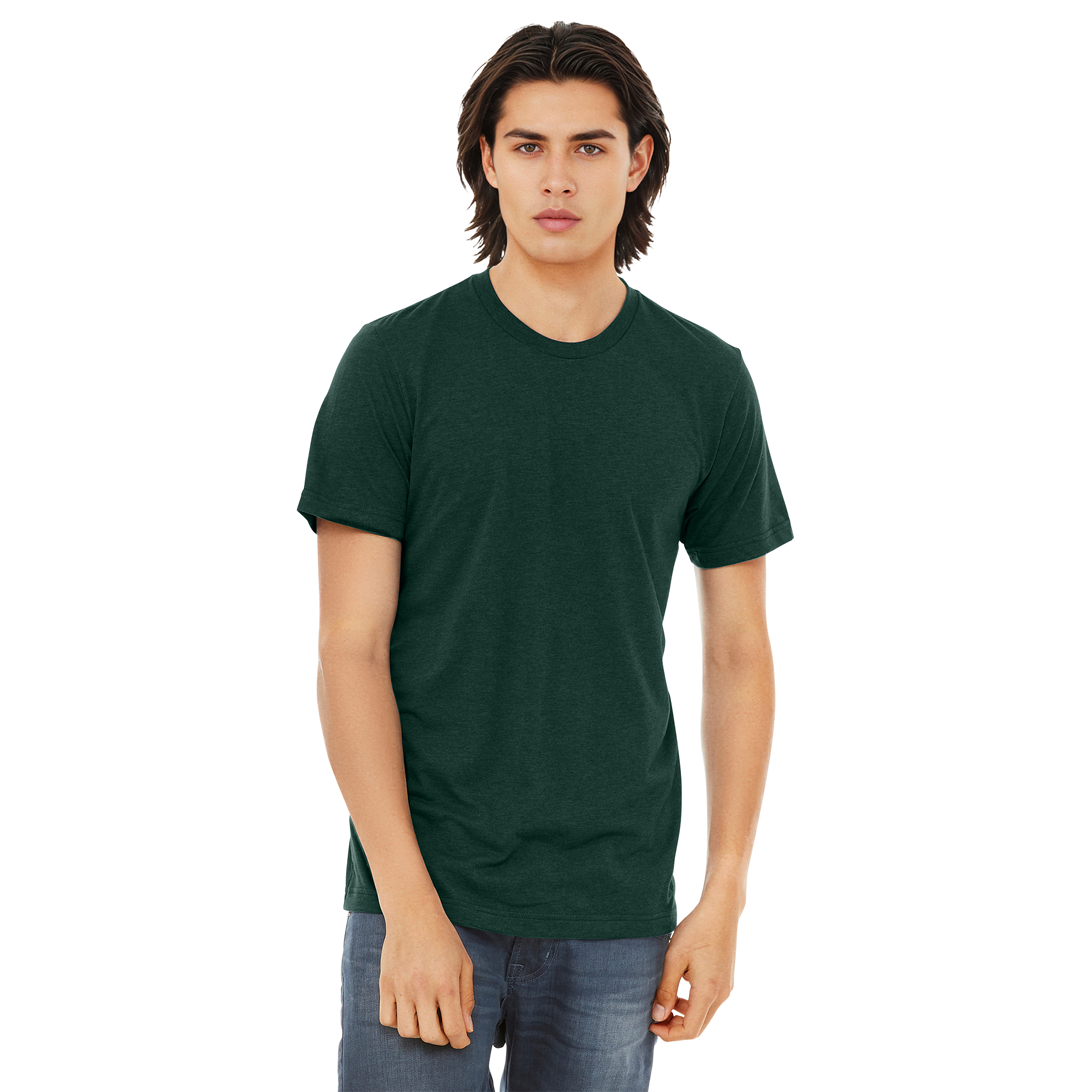 BC3413_Emerald Triblend_Model_Front.png