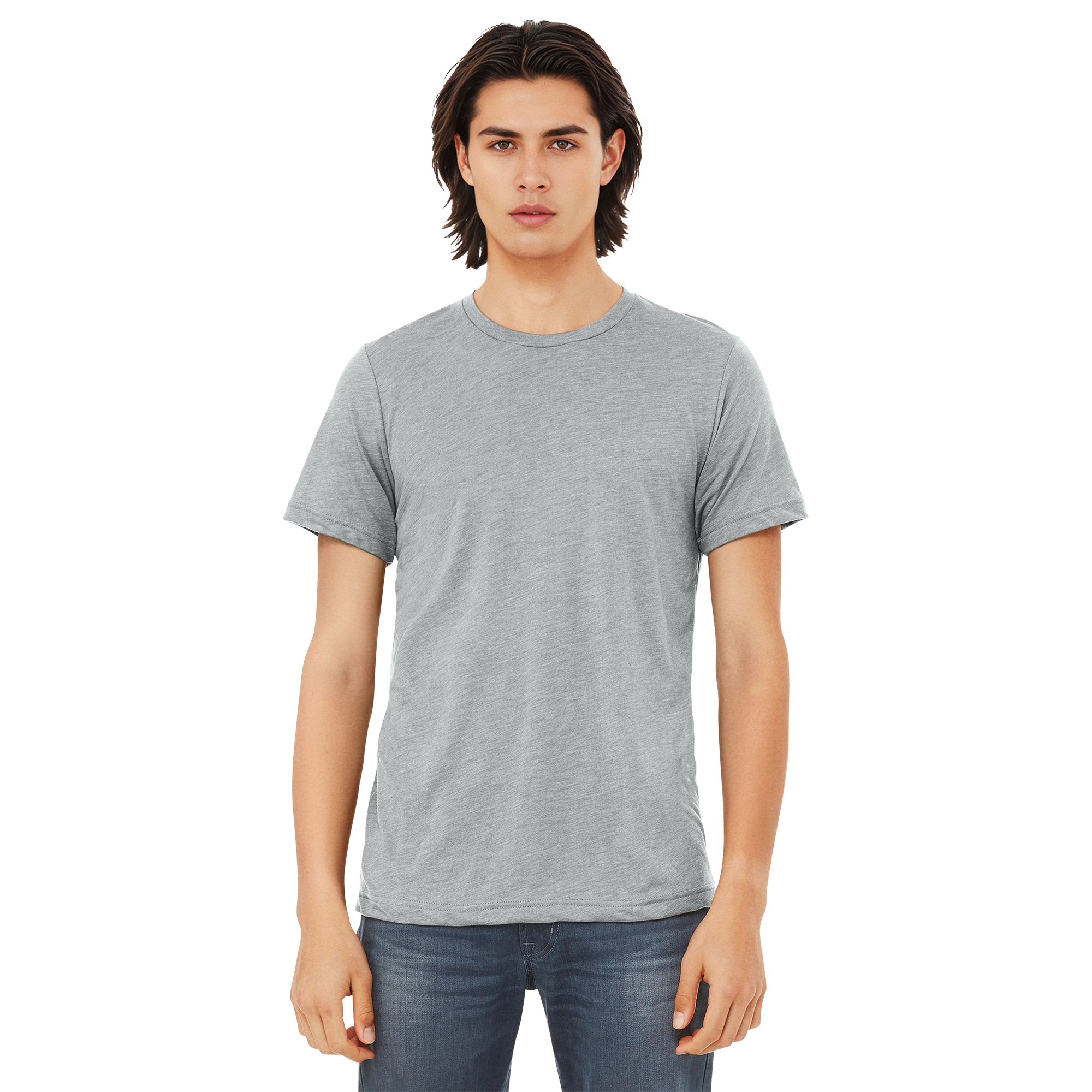 BC3413_Athletic Grey Triblend_Model_Front.png