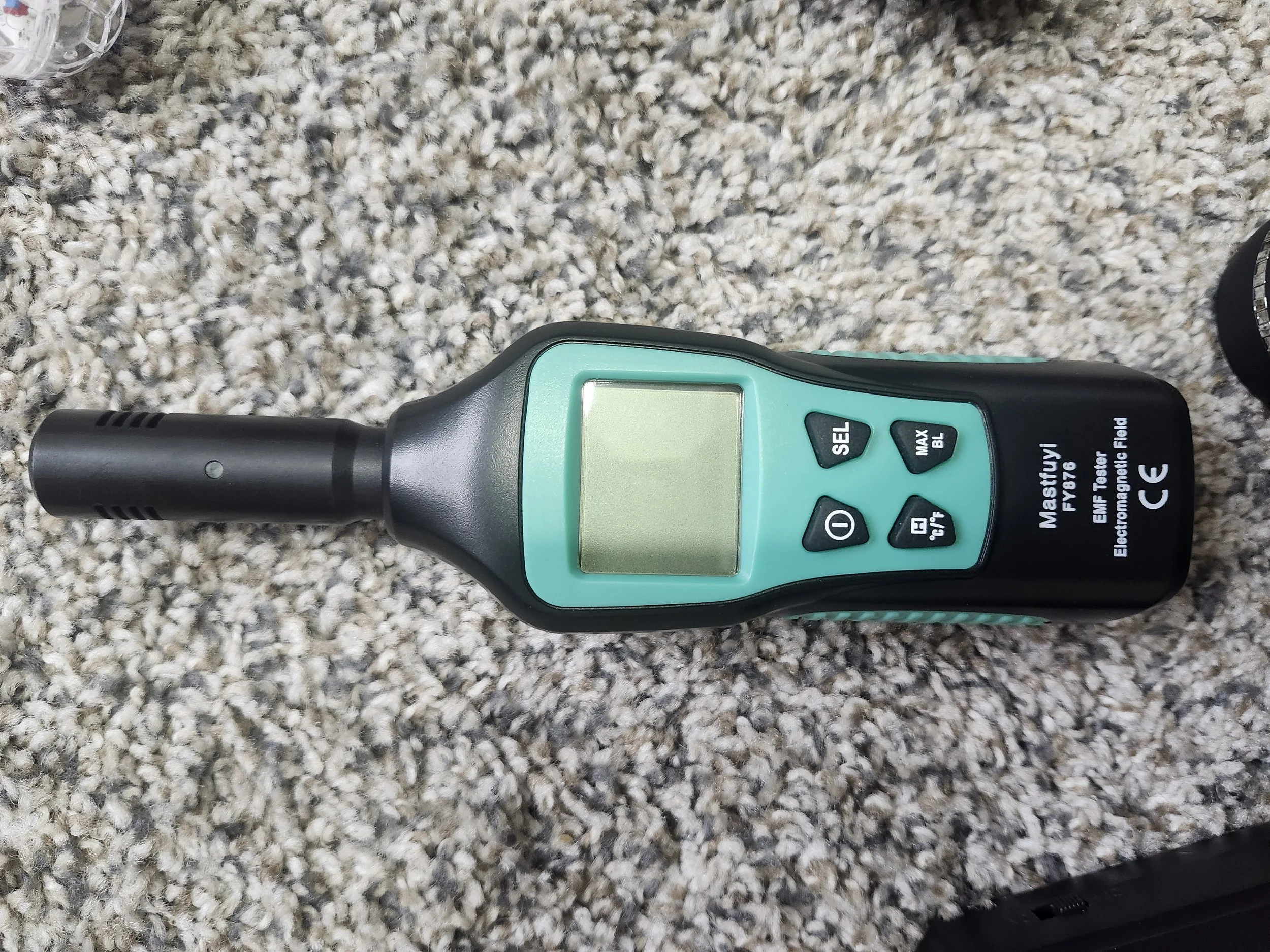 EMF detector with Temperature gauge