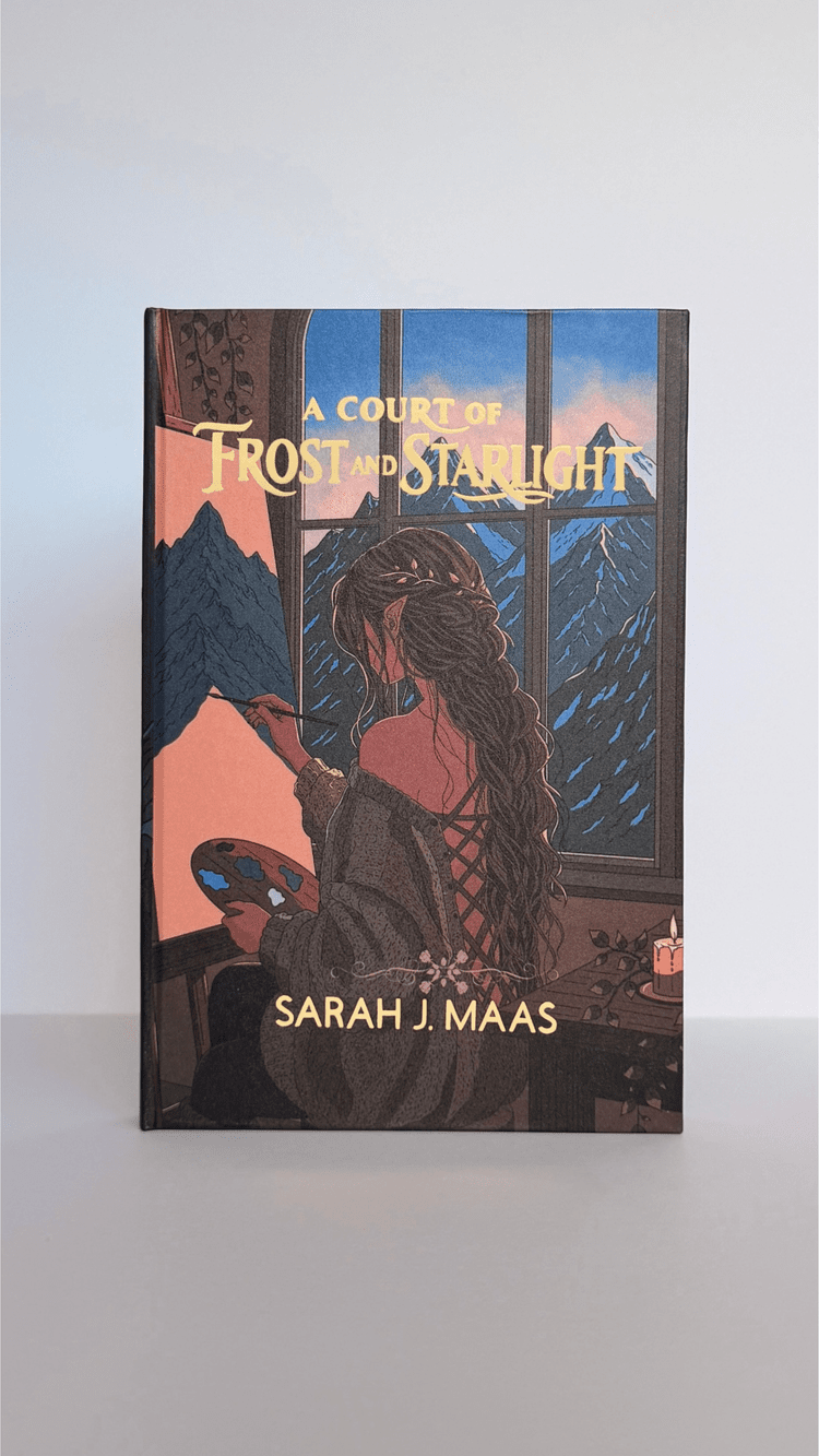 A Court of Frost and Starlight, finished cover.