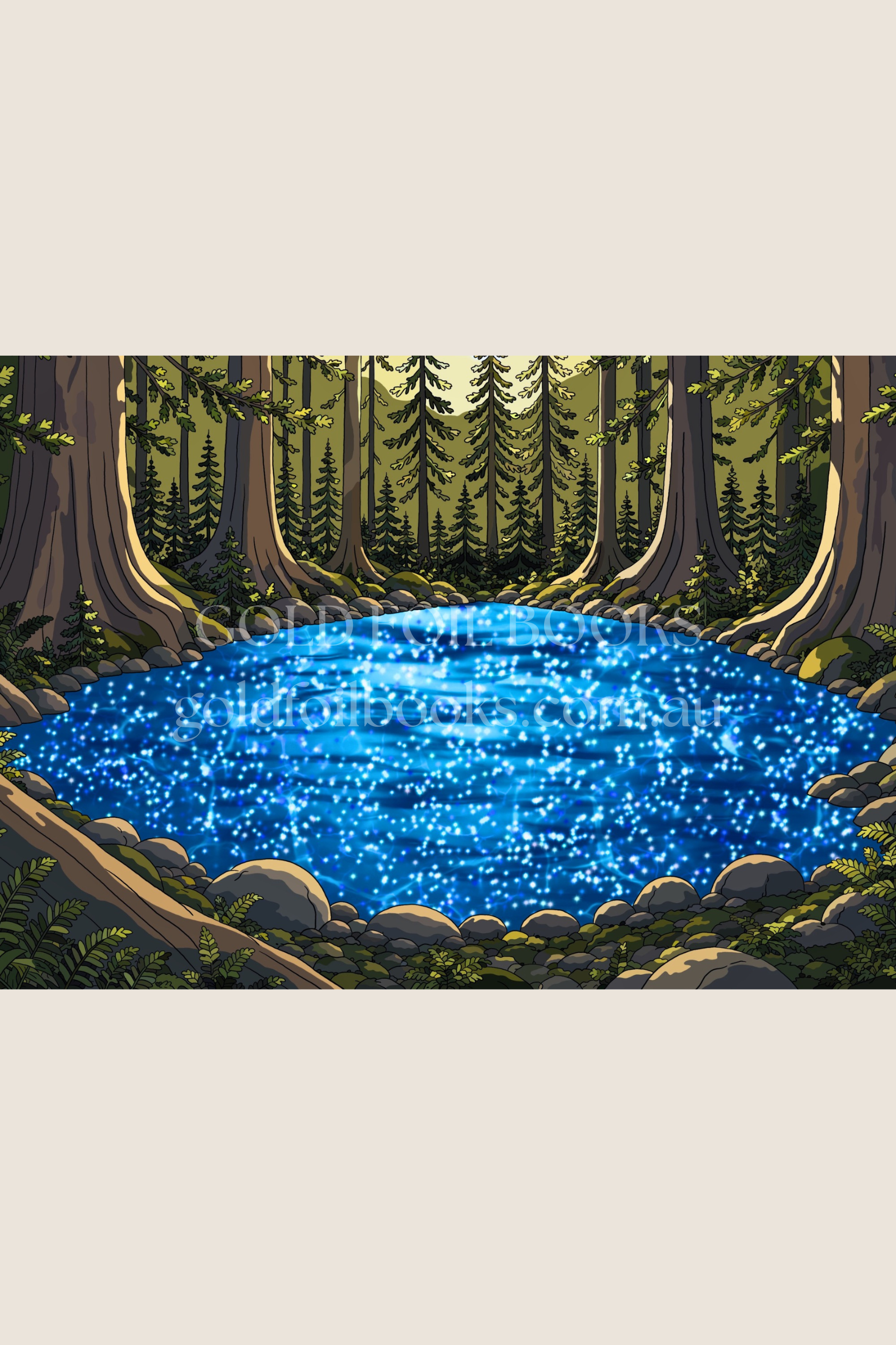 Pool of Starlight | Fantasy Digital Art Print