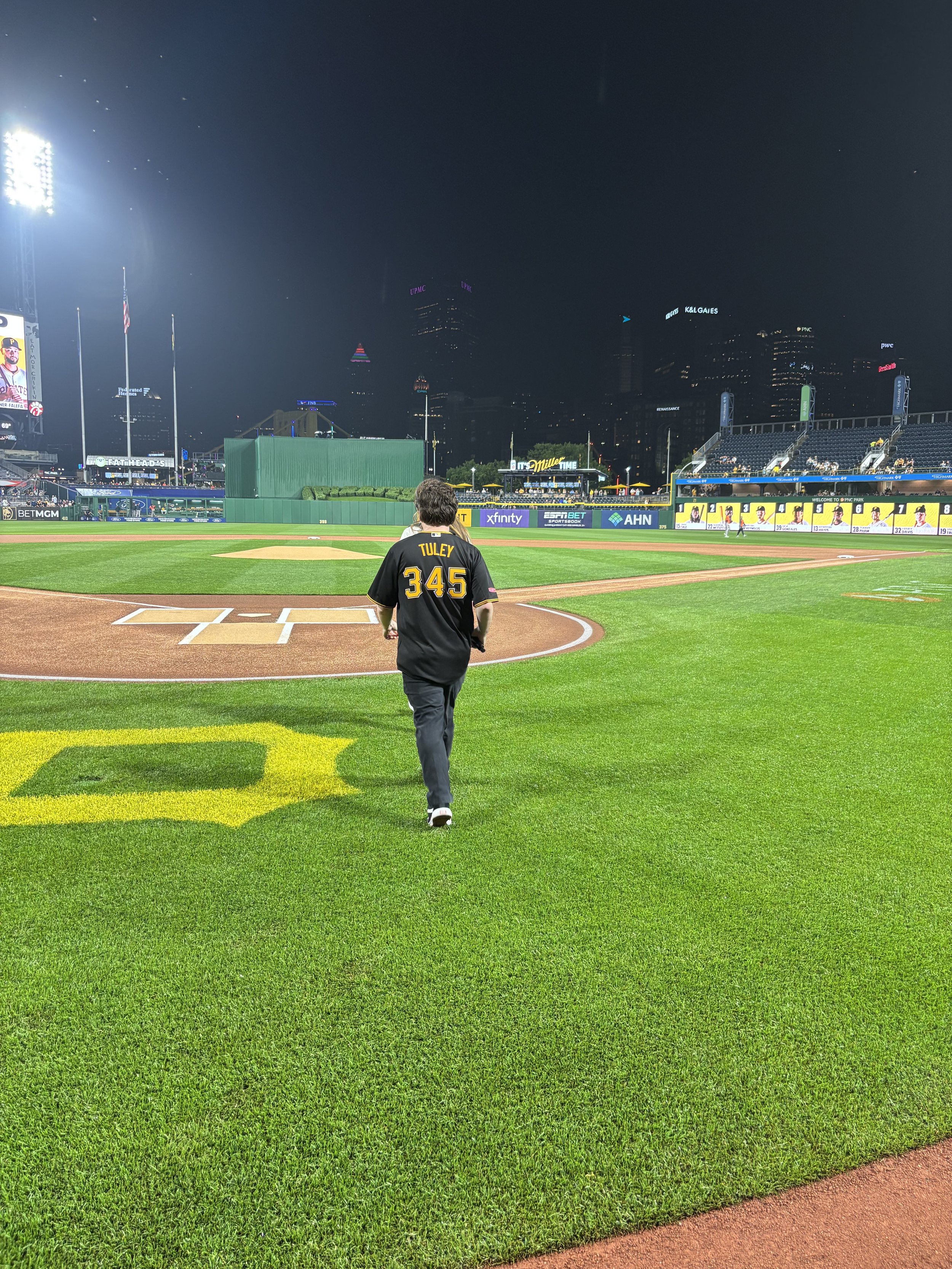 Now batting...