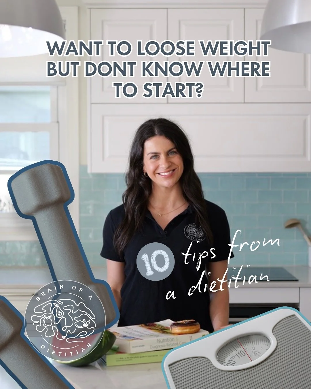 10 weight loss strategies from our dietitian, Caitlin Cimarosti 🧠

Starting a weight loss journey can feel overwhelming&hellip; but it doesn&rsquo;t have to be. 
There is so much information out there and it&rsquo;s normal to feel unsure about where