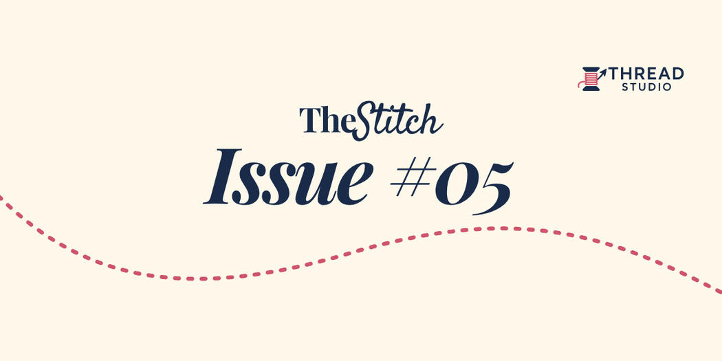 The Stitch #5: Branding Isn’t Marketing (And That’s Why Yours Feels Off)