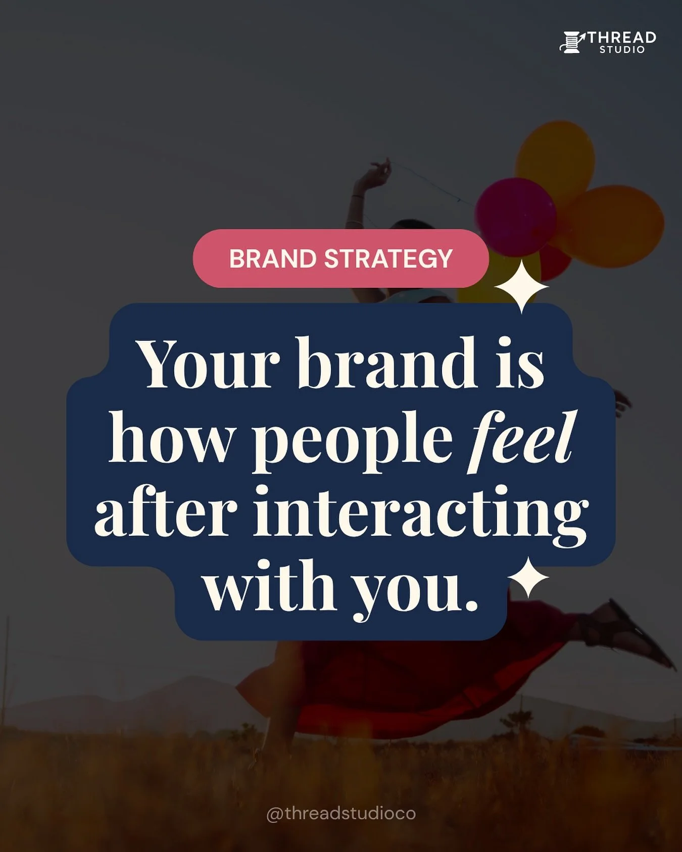 The fonts, the colors, the logo&hellip; those just help people see you. But the feeling? That&rsquo;s what makes them remember you. 

That&rsquo;s why your story matters. 

Because people don&rsquo;t connect to perfect brands, they connect to human o