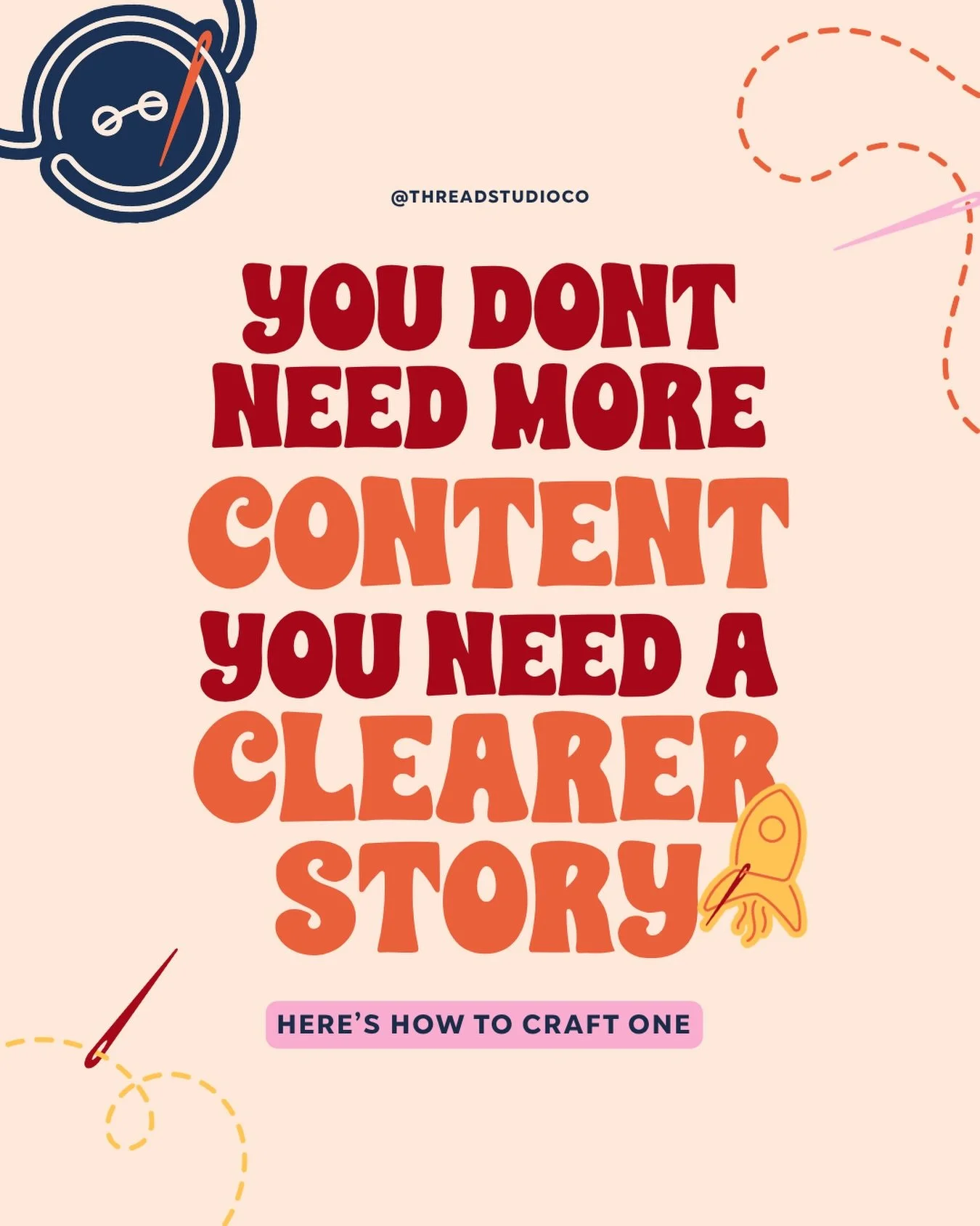 You don&rsquo;t need to post more.
You need to communicate better.

Most entrepreneurs think their problem is consistency, but it&rsquo;s actually clarity.

When your story is clear, every piece of content has purpose.
Every post builds trust.
Every 