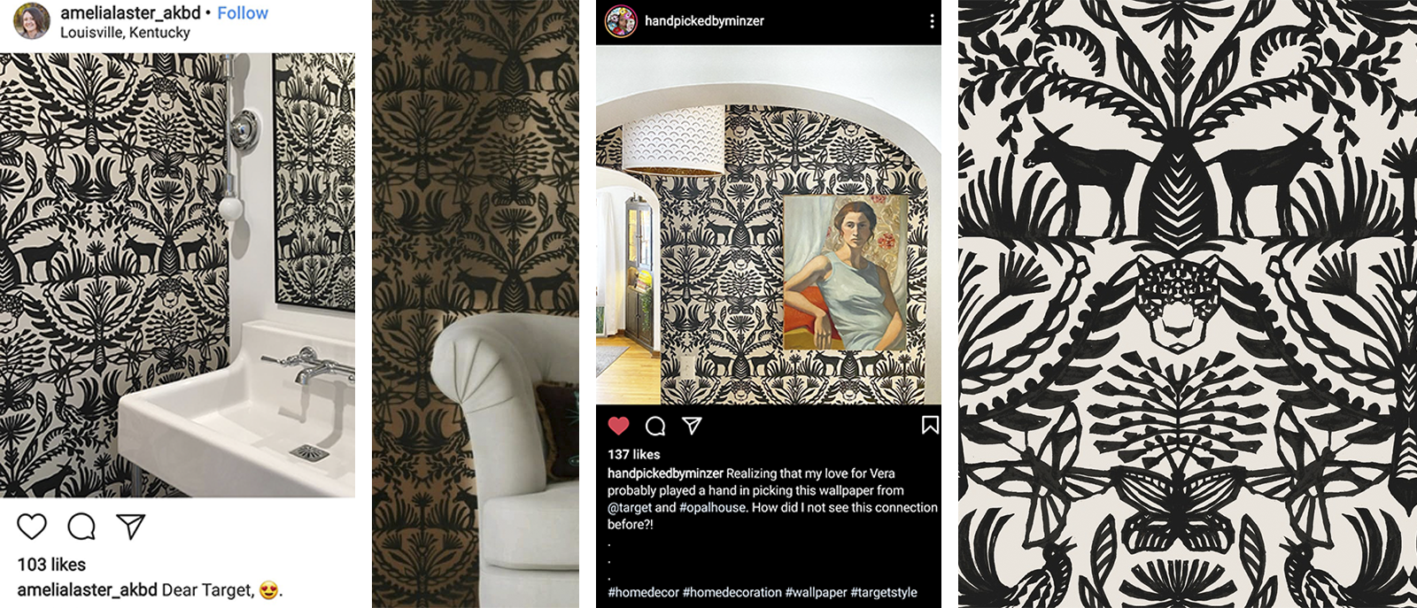 "Eulalia" artwork_2018 Opalhouse _ Artwork courtesy of ©️ Target, media posts courtesy of ©️ Instagram