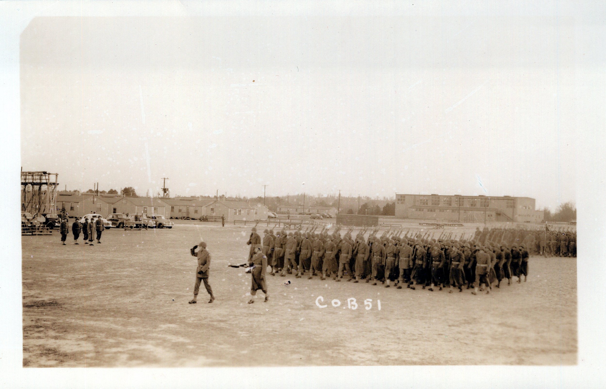 A photo of Otto's base during WWII.