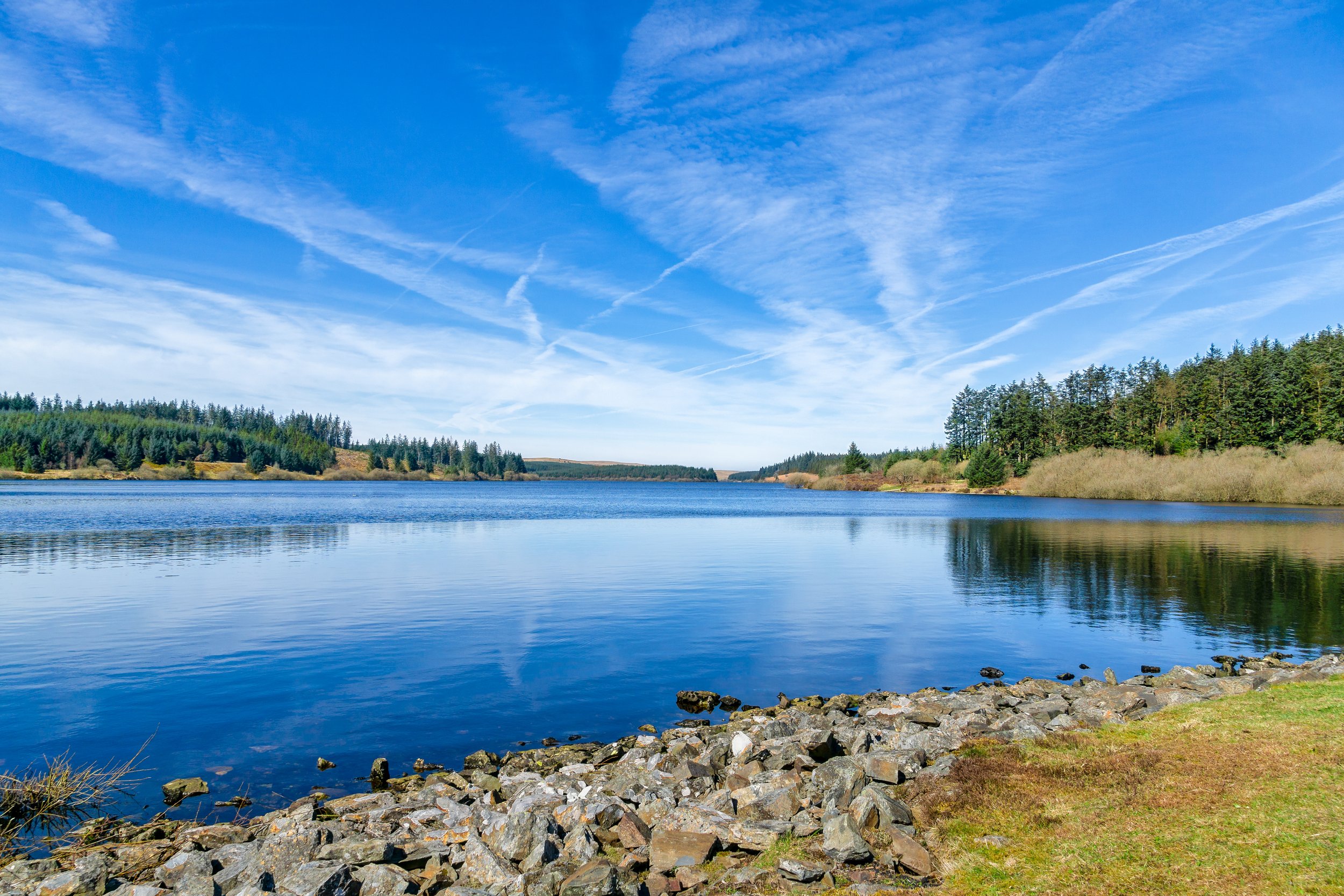 37 NW. Llyn Alwen. My go to Trout Reservoir on the Denbigh Moors, sadly no more, thieving poachers, mostly eastern Europeans in the night.